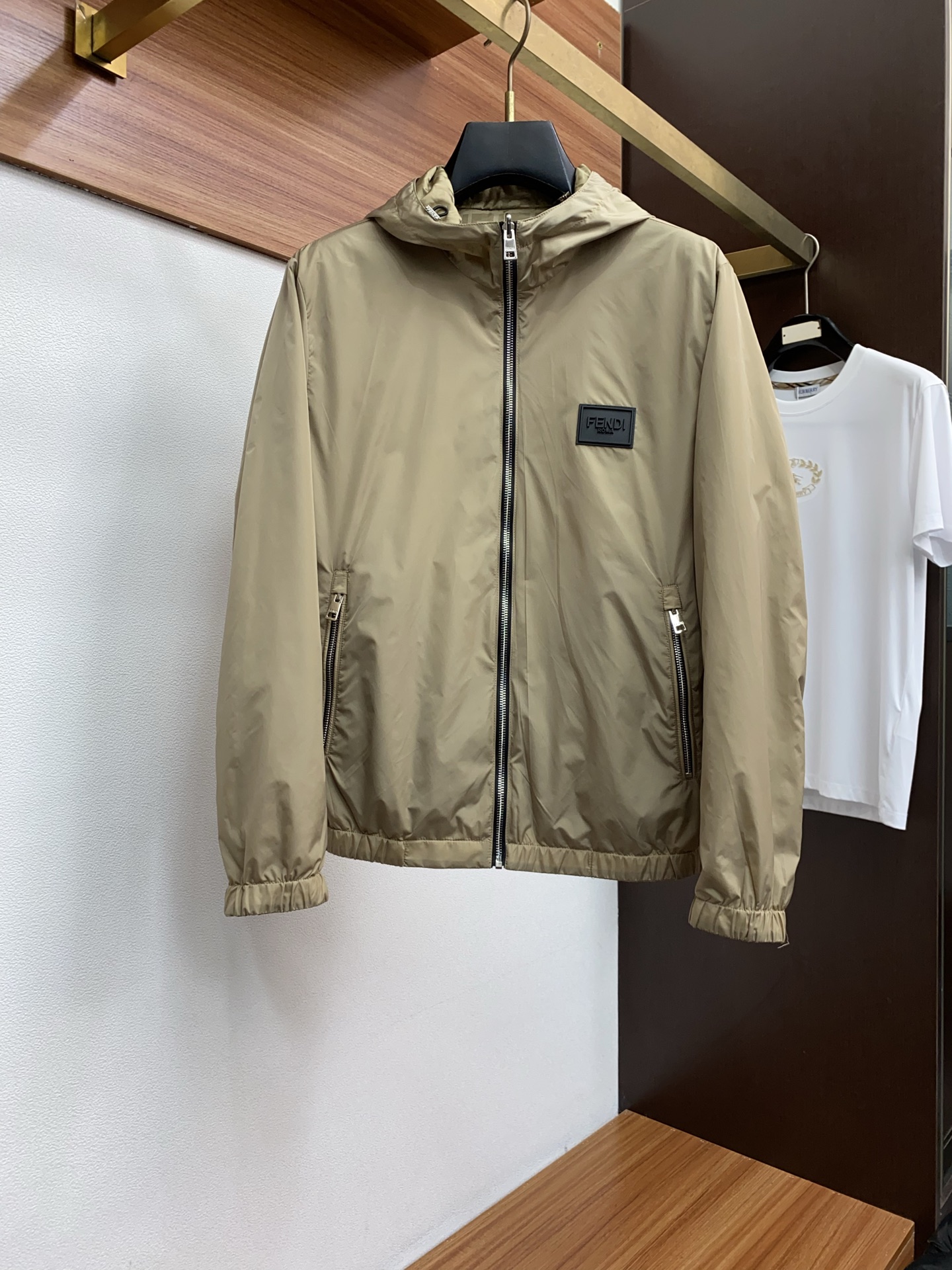 Fendi 2025SS Early Autumn Men's Double-Faced Casual Jacket