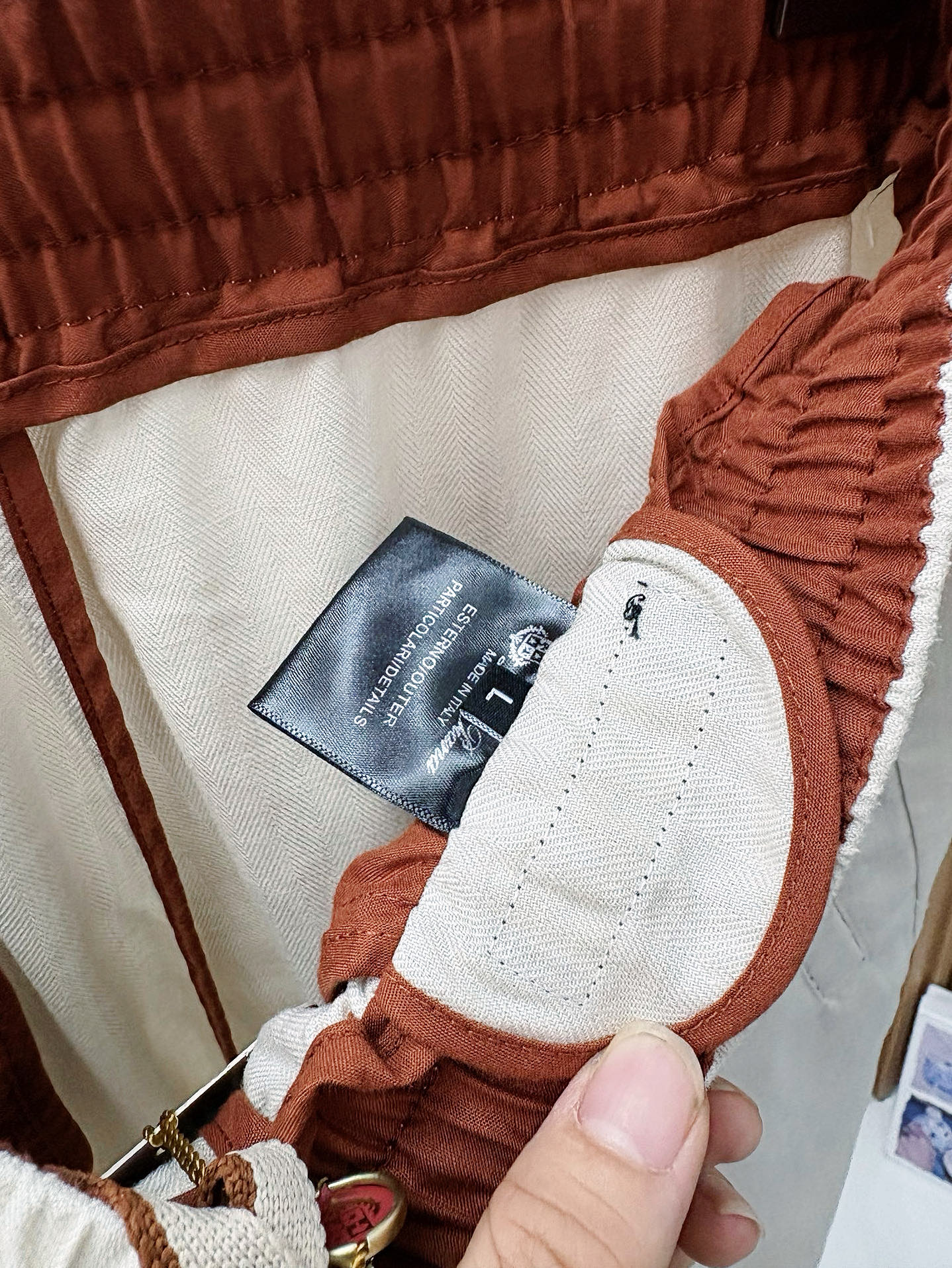 Loro Piana 诺悠翩雅 2026春夏季新款，最新休闲短裤。原版裤型上身休闲百搭 定制麻棉面料 l