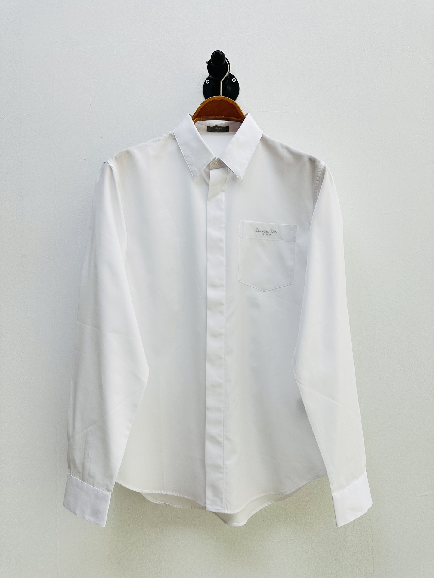 Dior Clothing Shirts & Blouses White Embroidery Cotton Poplin Fabric Casual