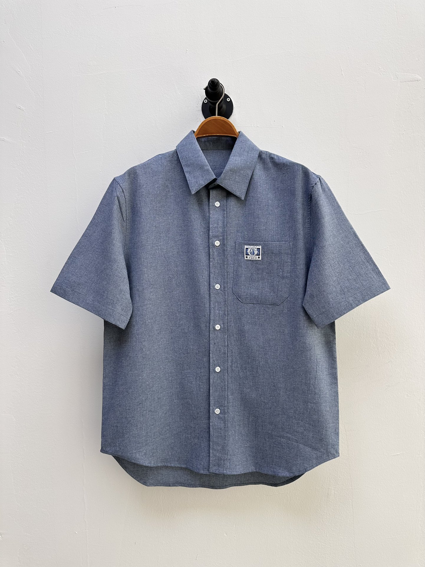 Dior Clothing Shirts & Blouses Blue White Unisex Cotton Poplin Fabric