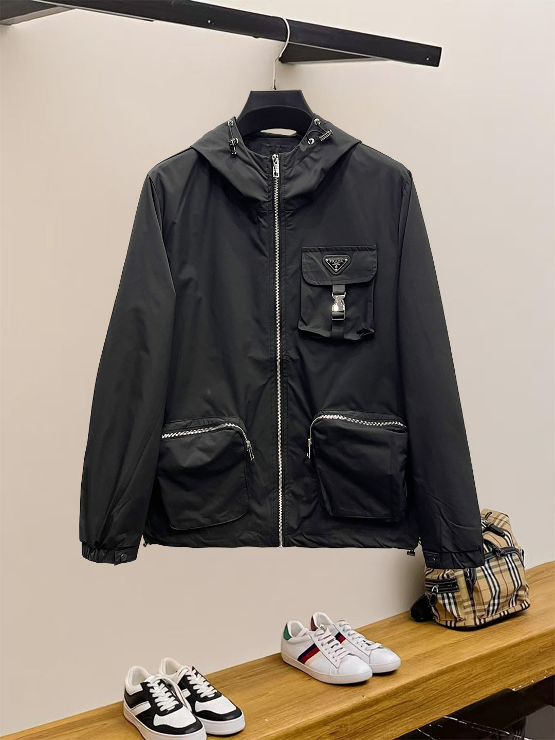 Prada 2025 FW Men's Jacket,High-End Quality, Breathable Fabric, Casual Fit