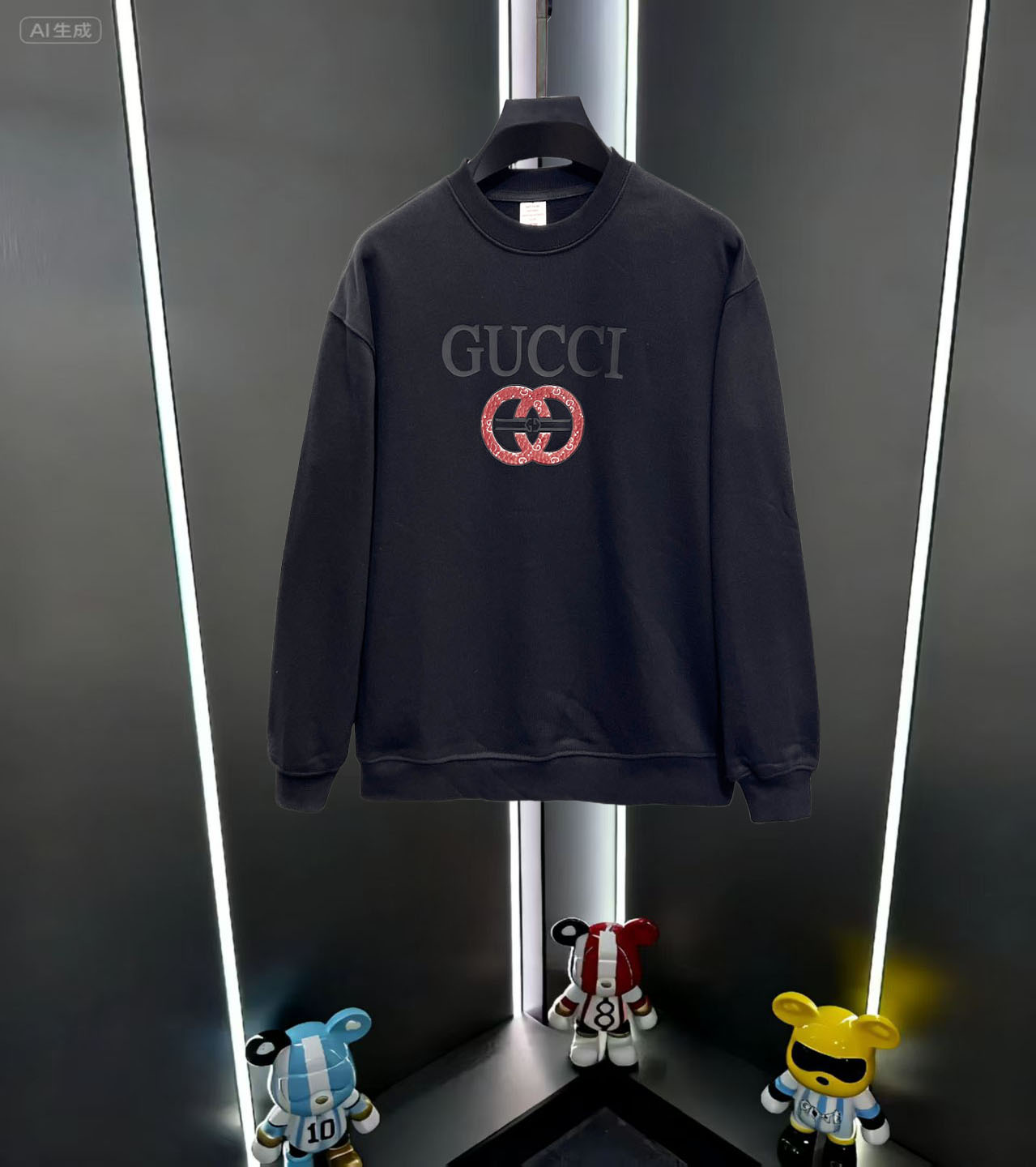 ג’וצ’י סוודר גברים אופנתי עדכנית עם לוגו באיכותיות גברים