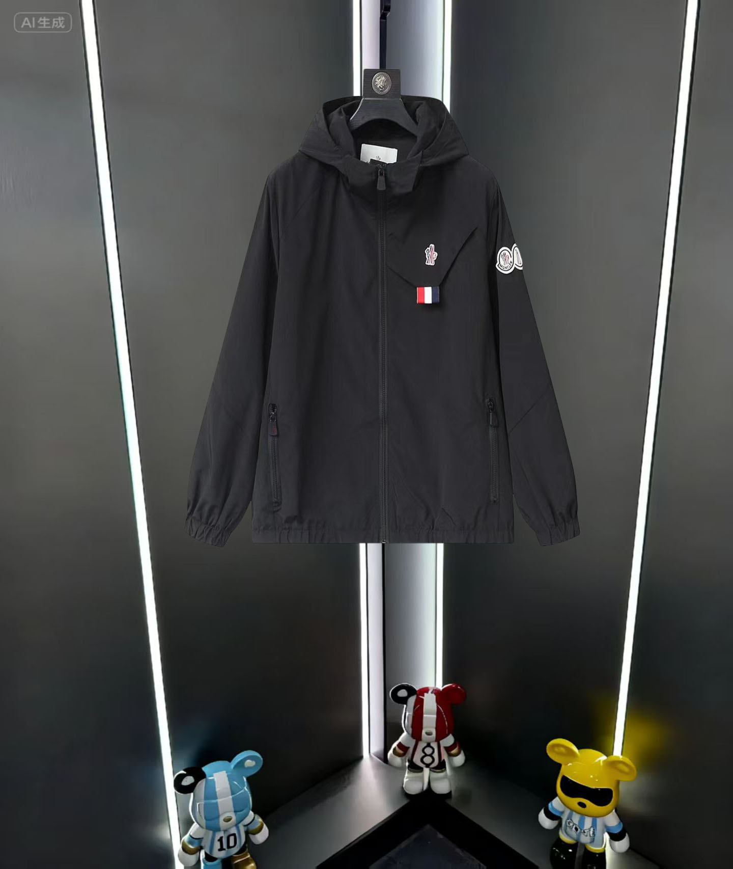 מעילת מונלר חדשה לסייגן 25ss לסתו ואביב – בד מודה!