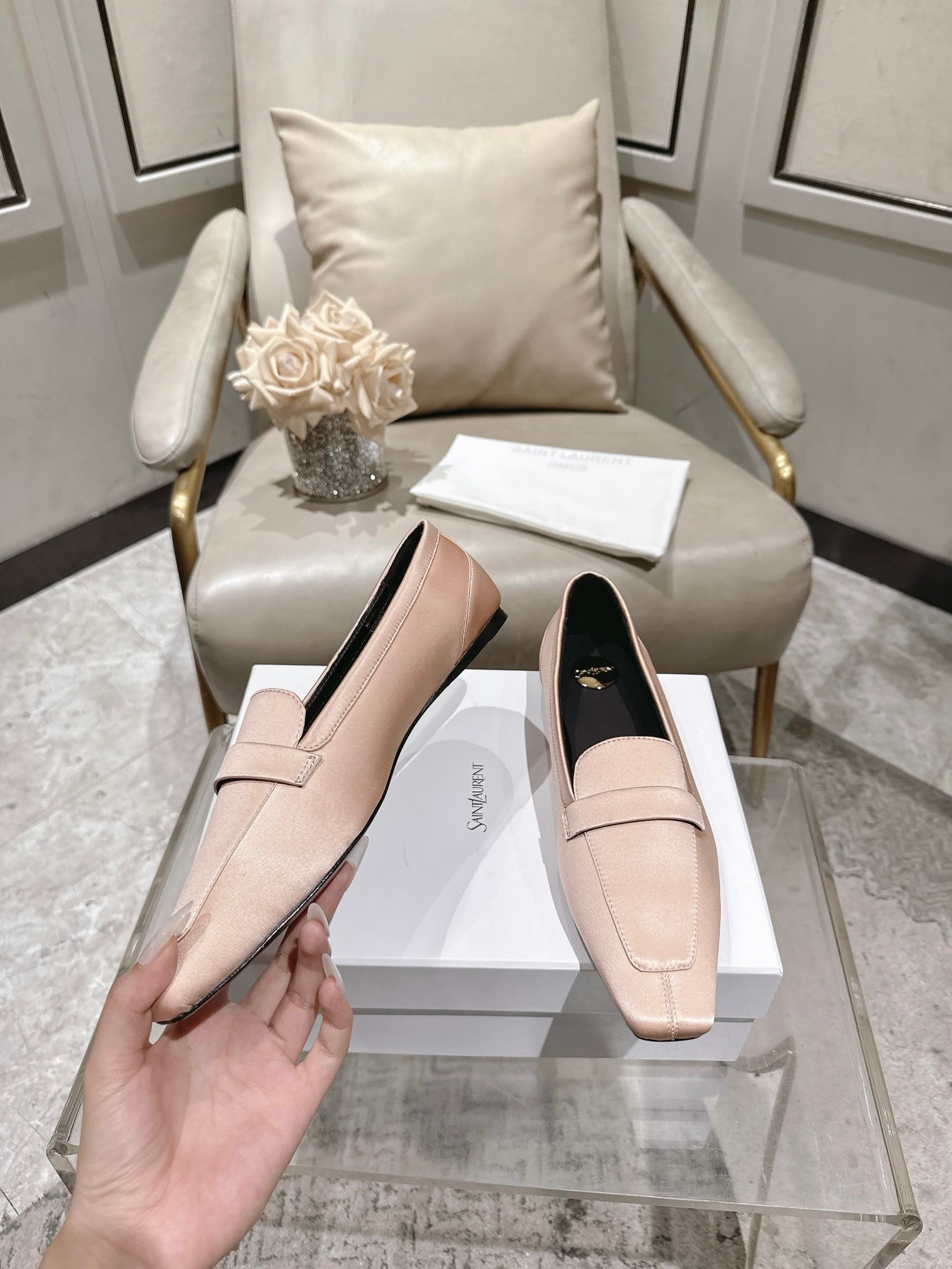 圣罗兰 Saint Laurent 经典高奢皮鞋鞋履高跟鞋 #A052B75B 3
