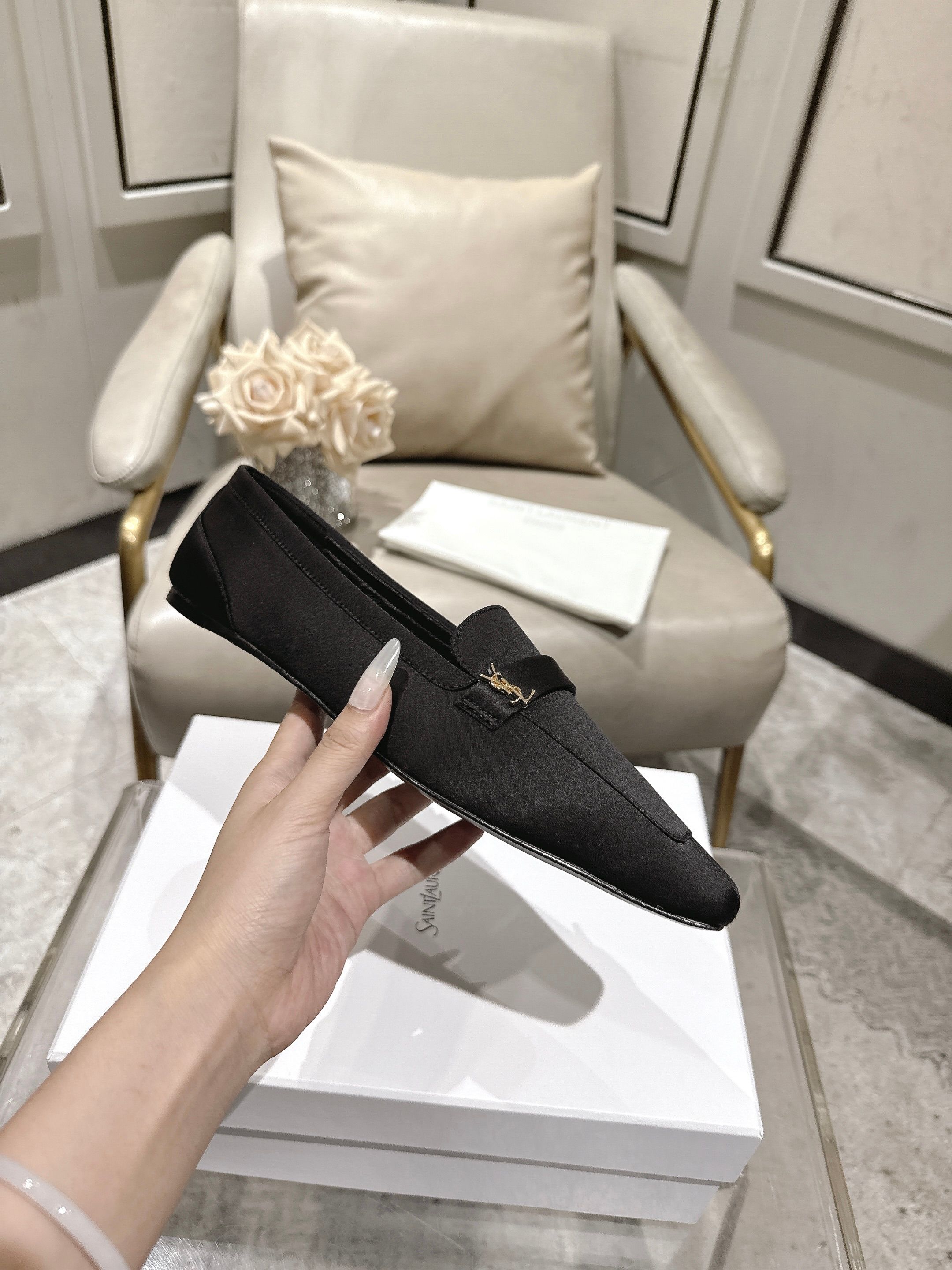圣罗兰 Saint Laurent 经典高奢皮鞋鞋履高跟鞋 #8DC0D806 6