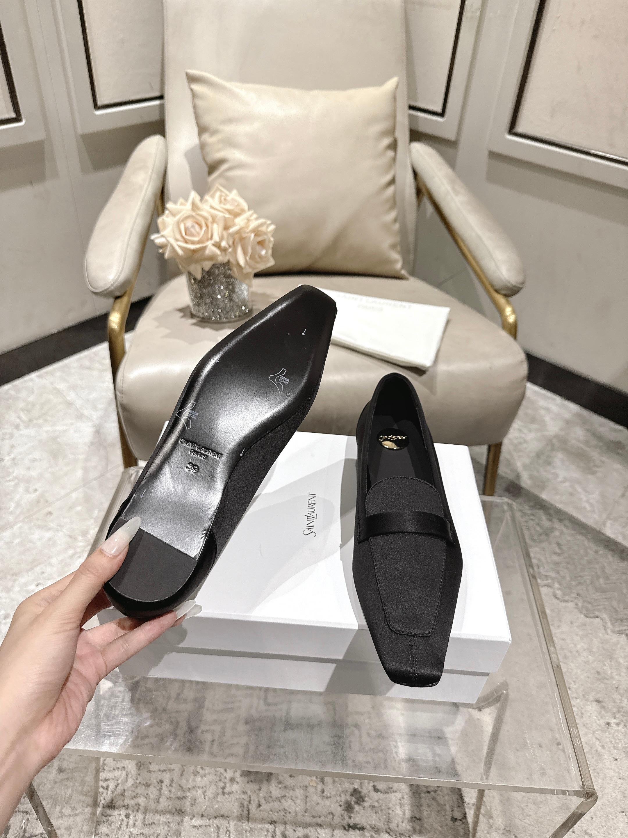 圣罗兰 Saint Laurent 经典高奢皮鞋鞋履高跟鞋 #8DC0D806 9