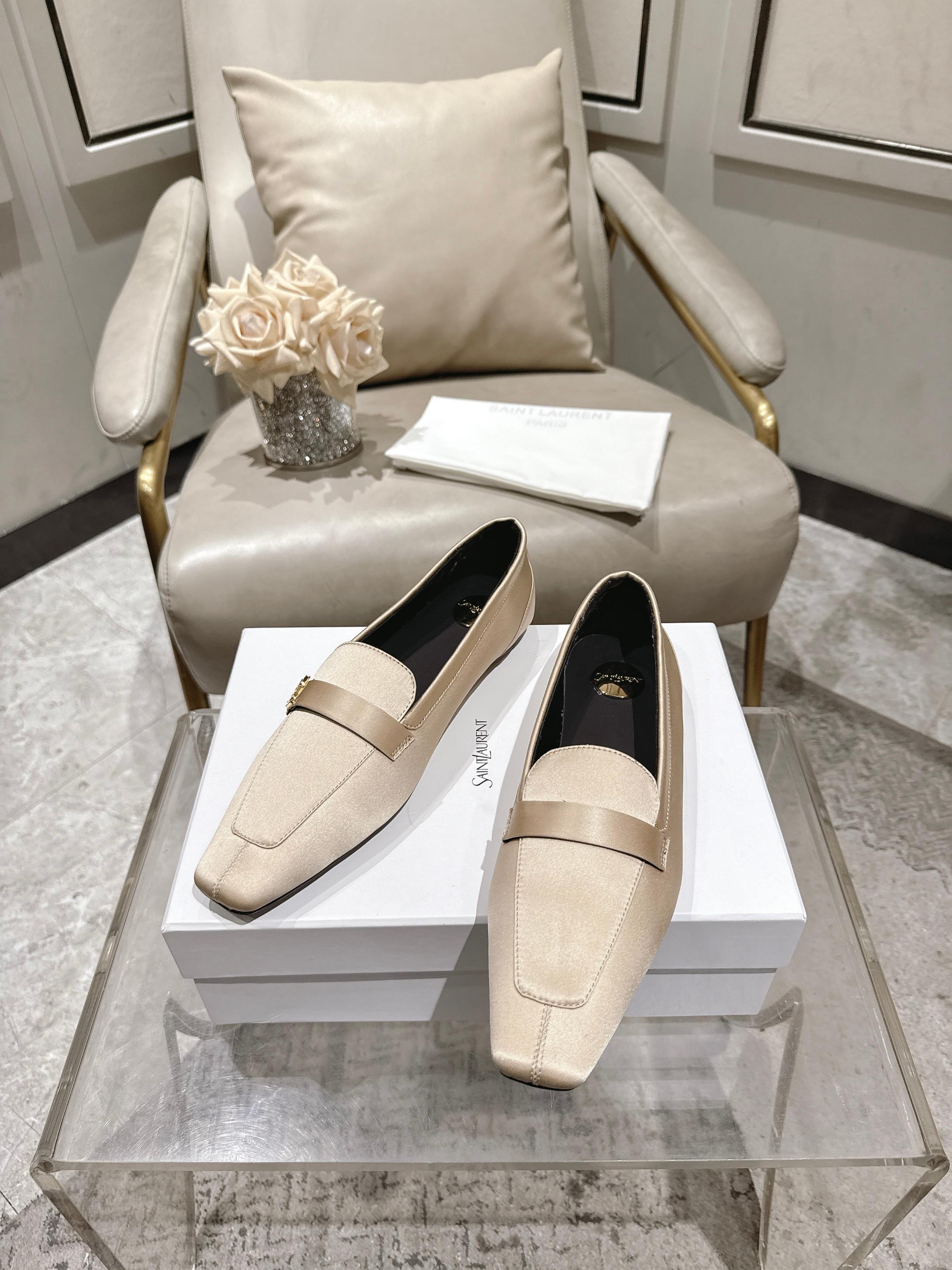 Saint Laurent Classic Luxury Leather Shoe Loafer Ref.553173BB 5