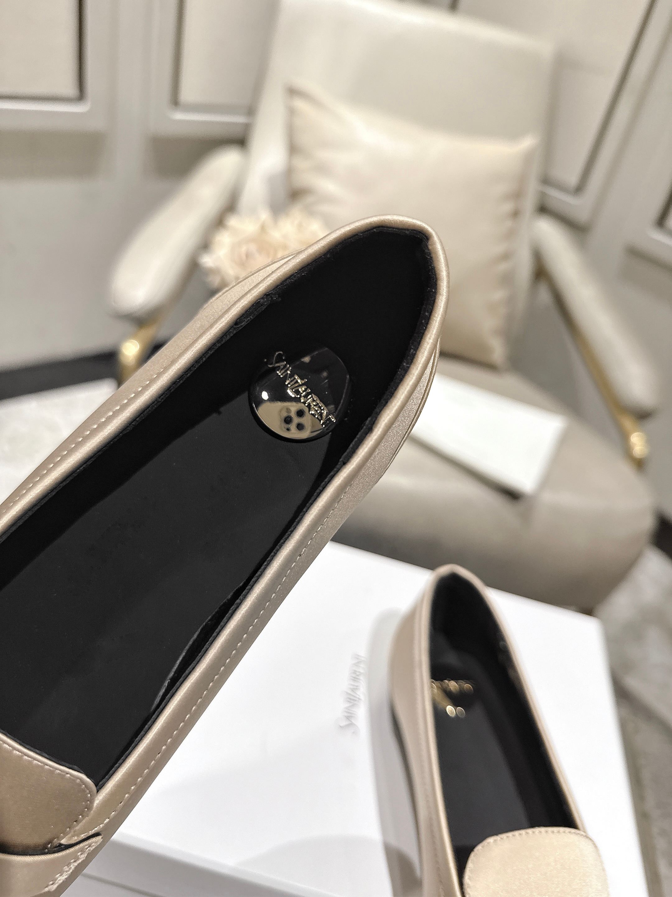 Saint Laurent Classic Luxury Leather Shoe Loafer Ref.553173BB 8