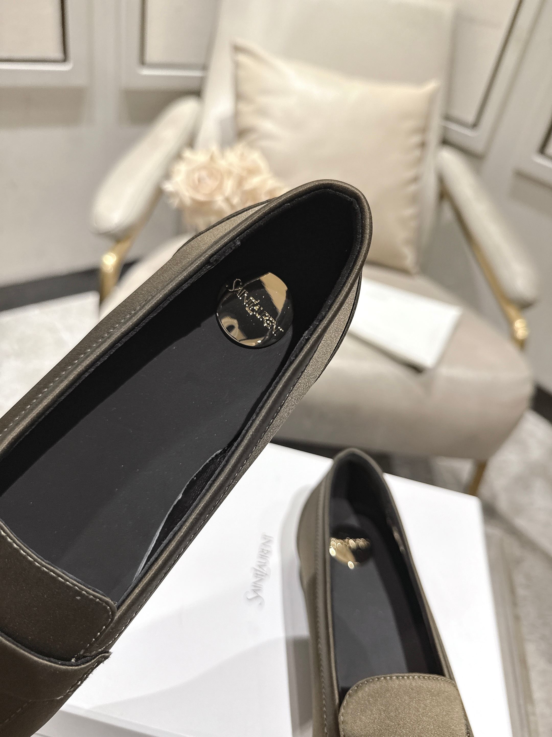 圣罗兰 Saint Laurent 经典高奢皮鞋鞋履高跟鞋 #CB6D30EF 8