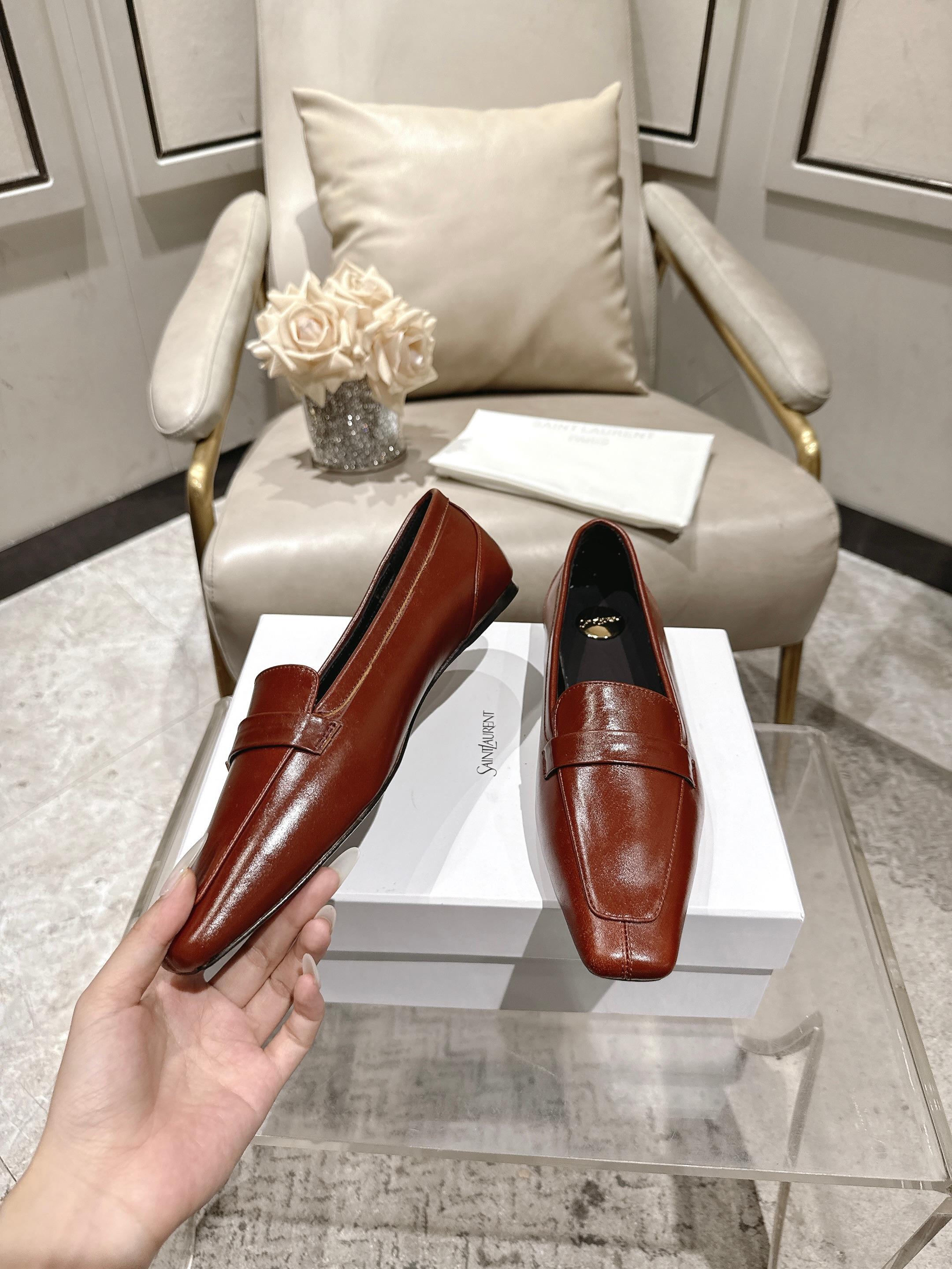 圣罗兰 Saint Laurent 经典高奢皮鞋鞋履高跟鞋 #A8B6057D 3