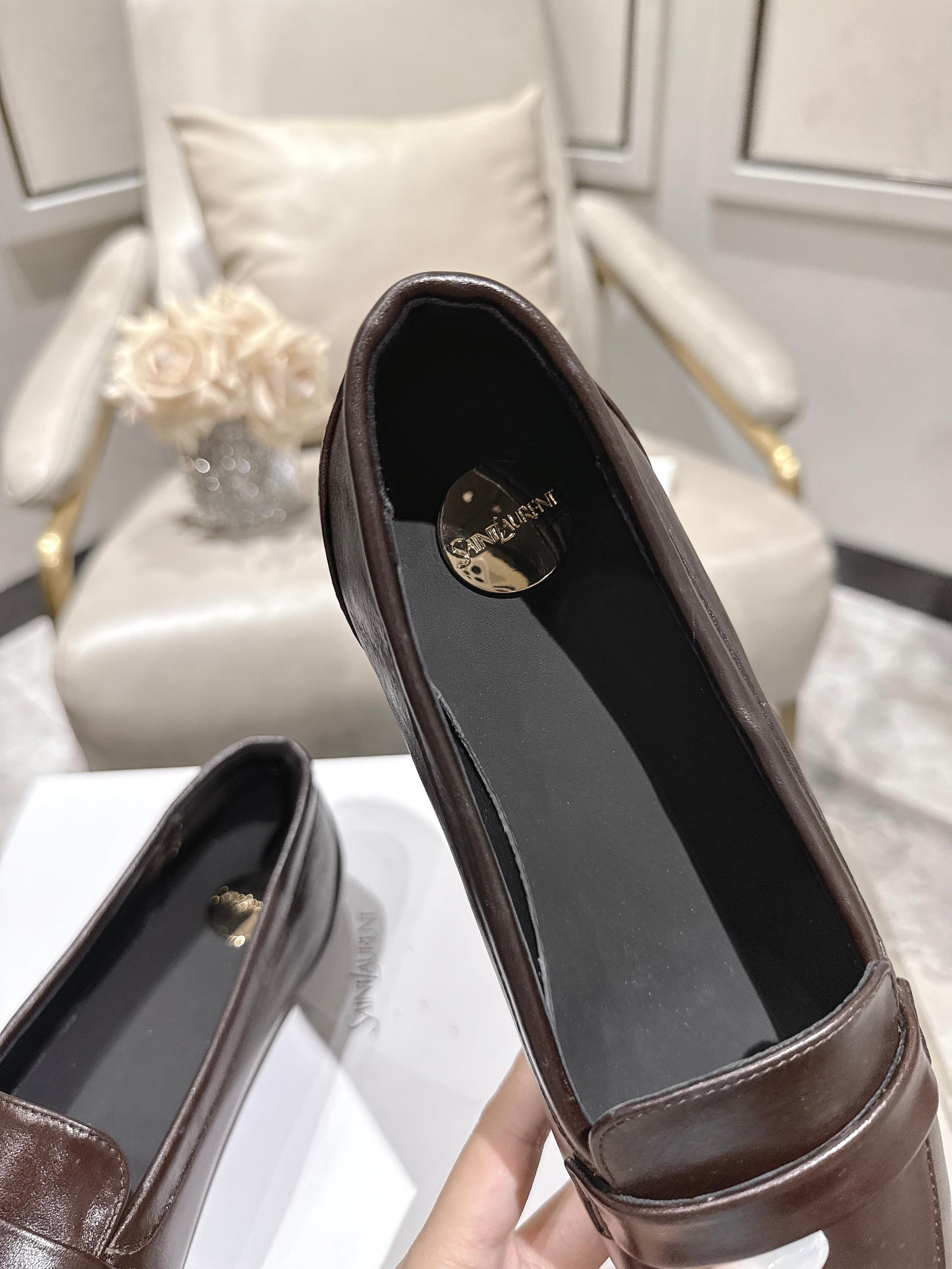 Saint Laurent Classic Luxury Leather Shoe Loafer Ref.51165B4A 7