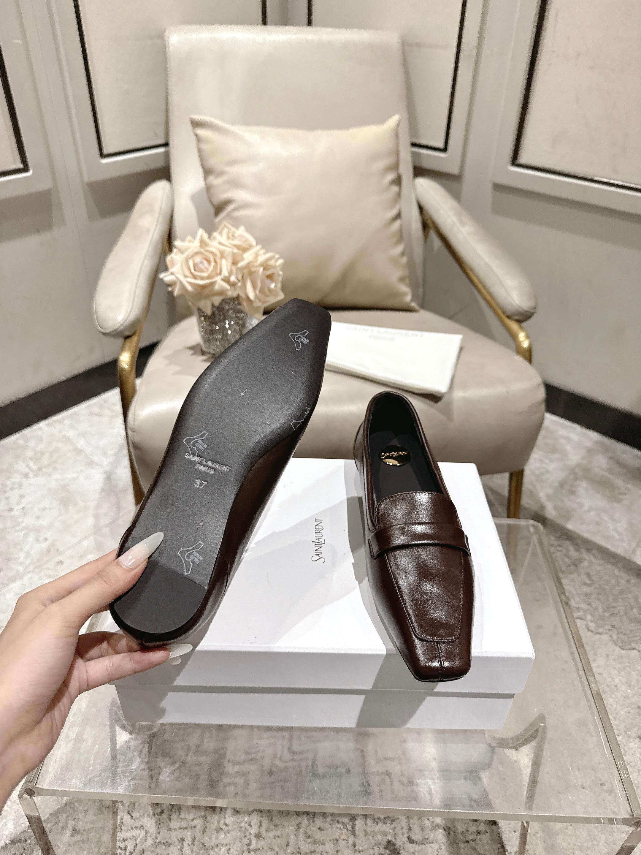Saint Laurent Classic Luxury Leather Shoe Loafer Ref.51165B4A 8