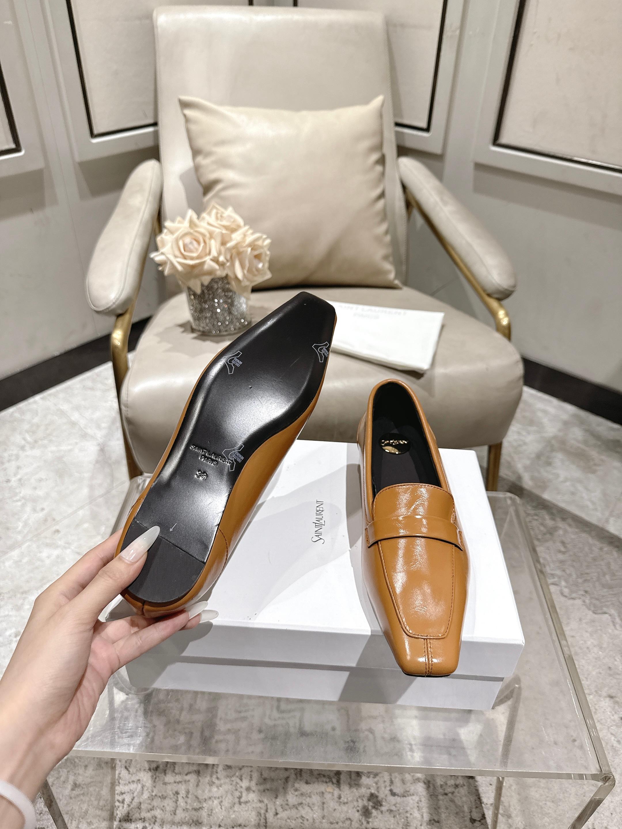 圣罗兰 Saint Laurent 经典高奢皮鞋鞋履高跟鞋 #607827D3 8