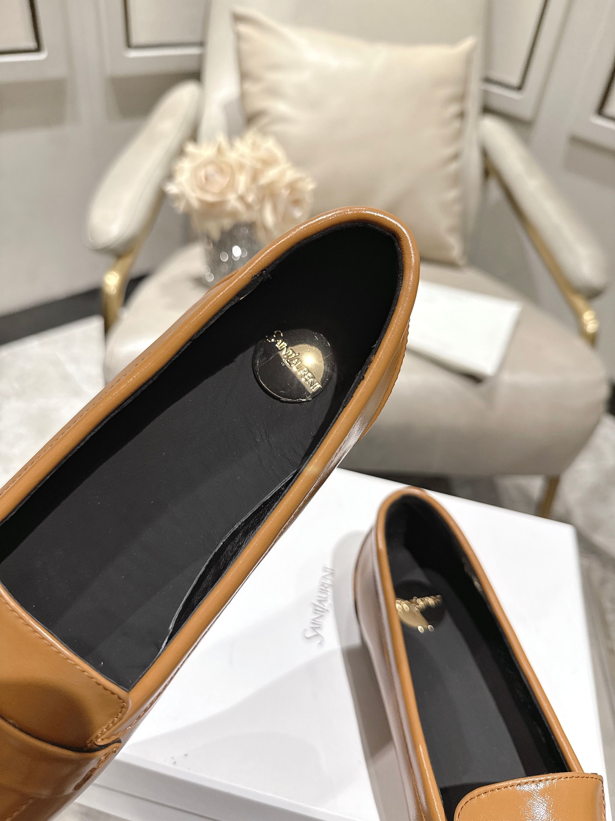 圣罗兰 Saint Laurent 经典高奢皮鞋鞋履高跟鞋 #607827D3 6