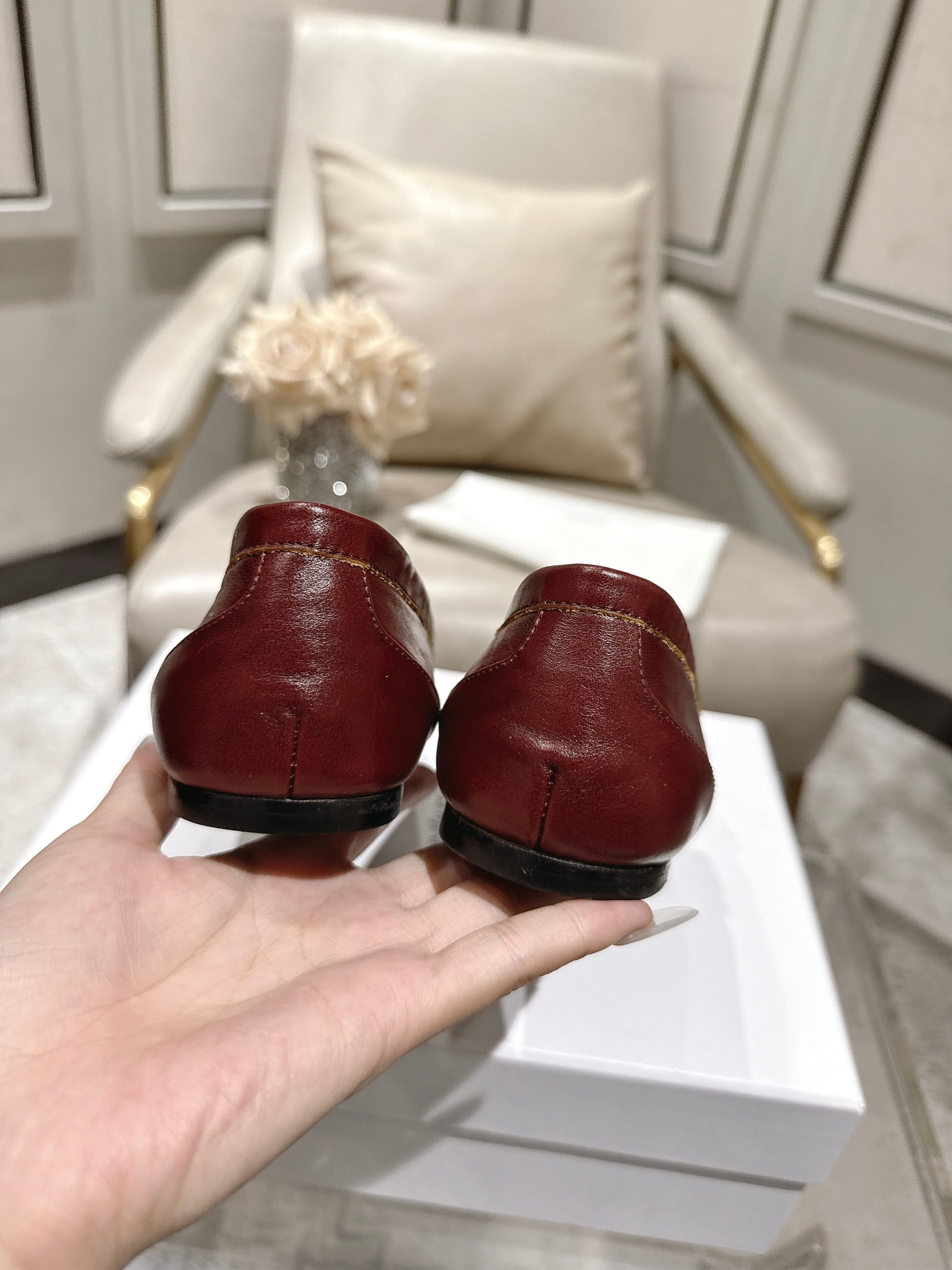 圣罗兰 Saint Laurent 经典高奢皮鞋鞋履高跟鞋 #DBBB8D0C 8