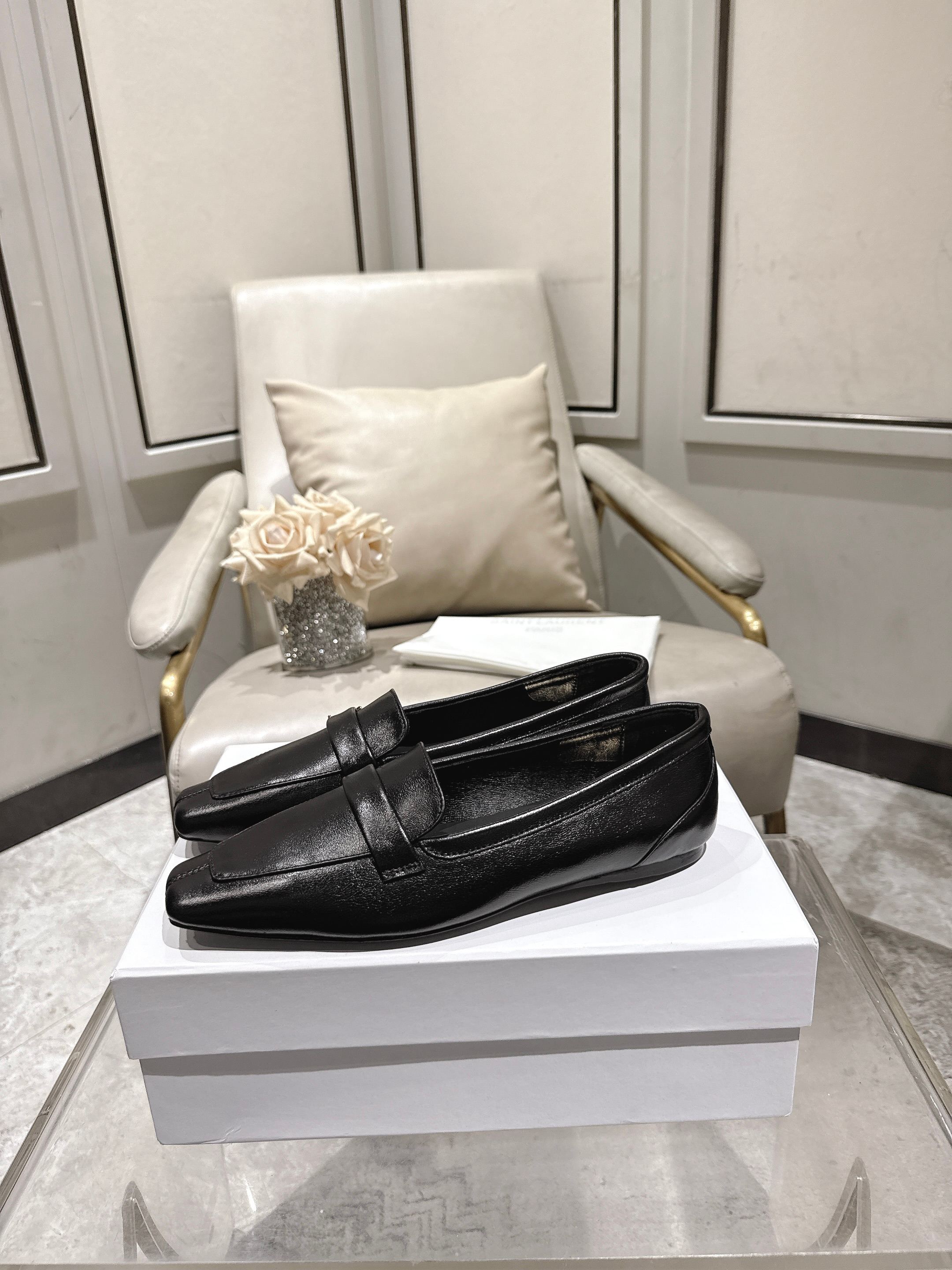 圣罗兰 Saint Laurent 经典高奢皮鞋鞋履高跟鞋 #0AB3BECE 5