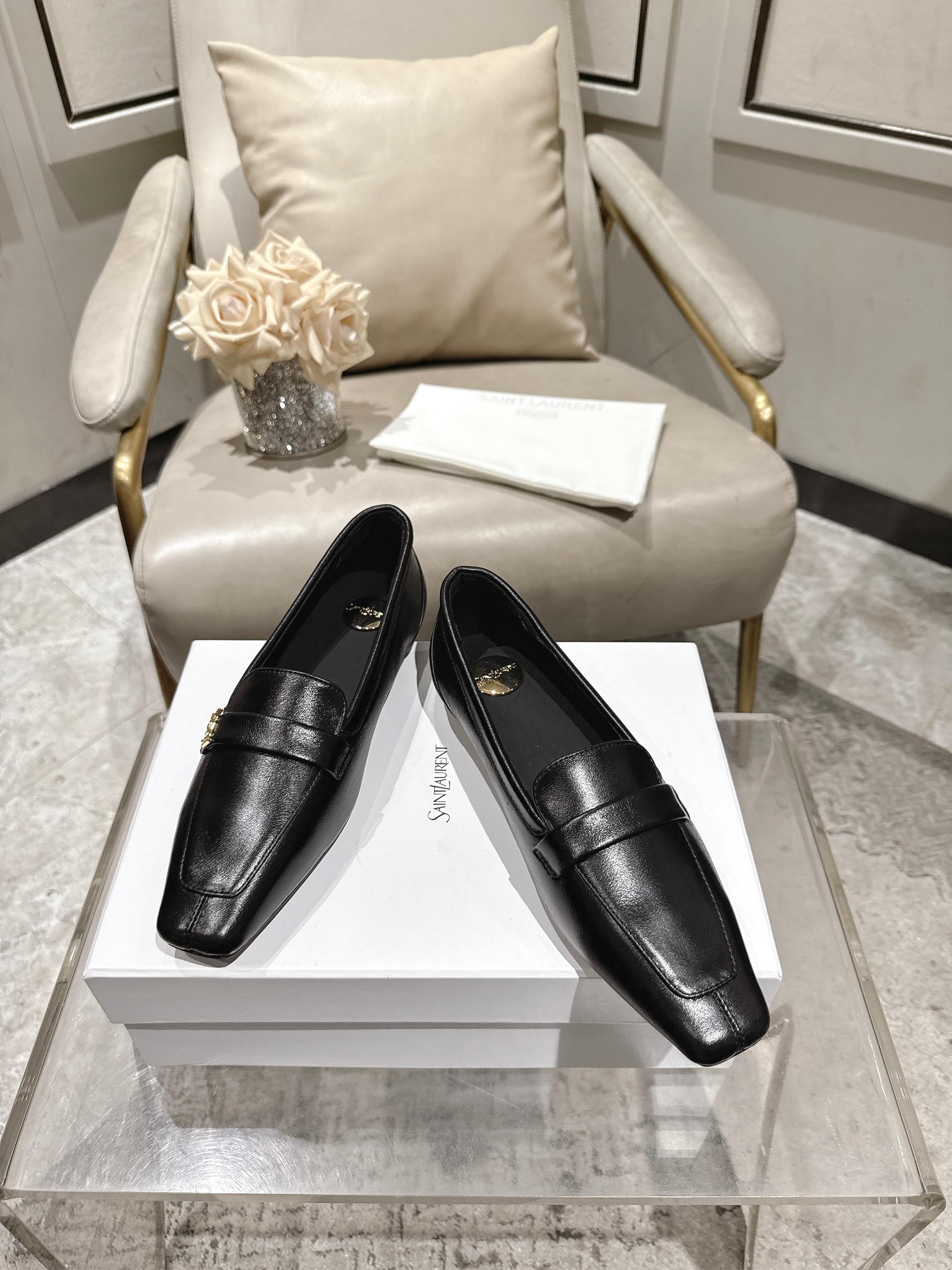 圣罗兰 Saint Laurent 经典高奢皮鞋鞋履高跟鞋 #0AB3BECE 2