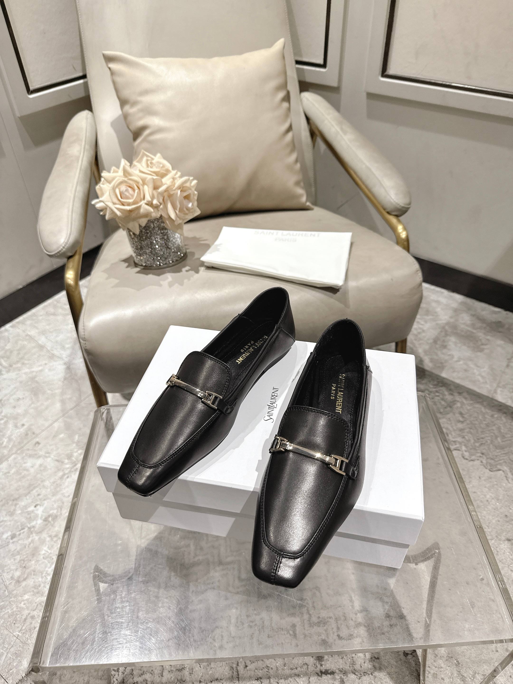 圣罗兰 Saint Laurent 经典高奢皮鞋鞋履高跟鞋 #CA40787A 4