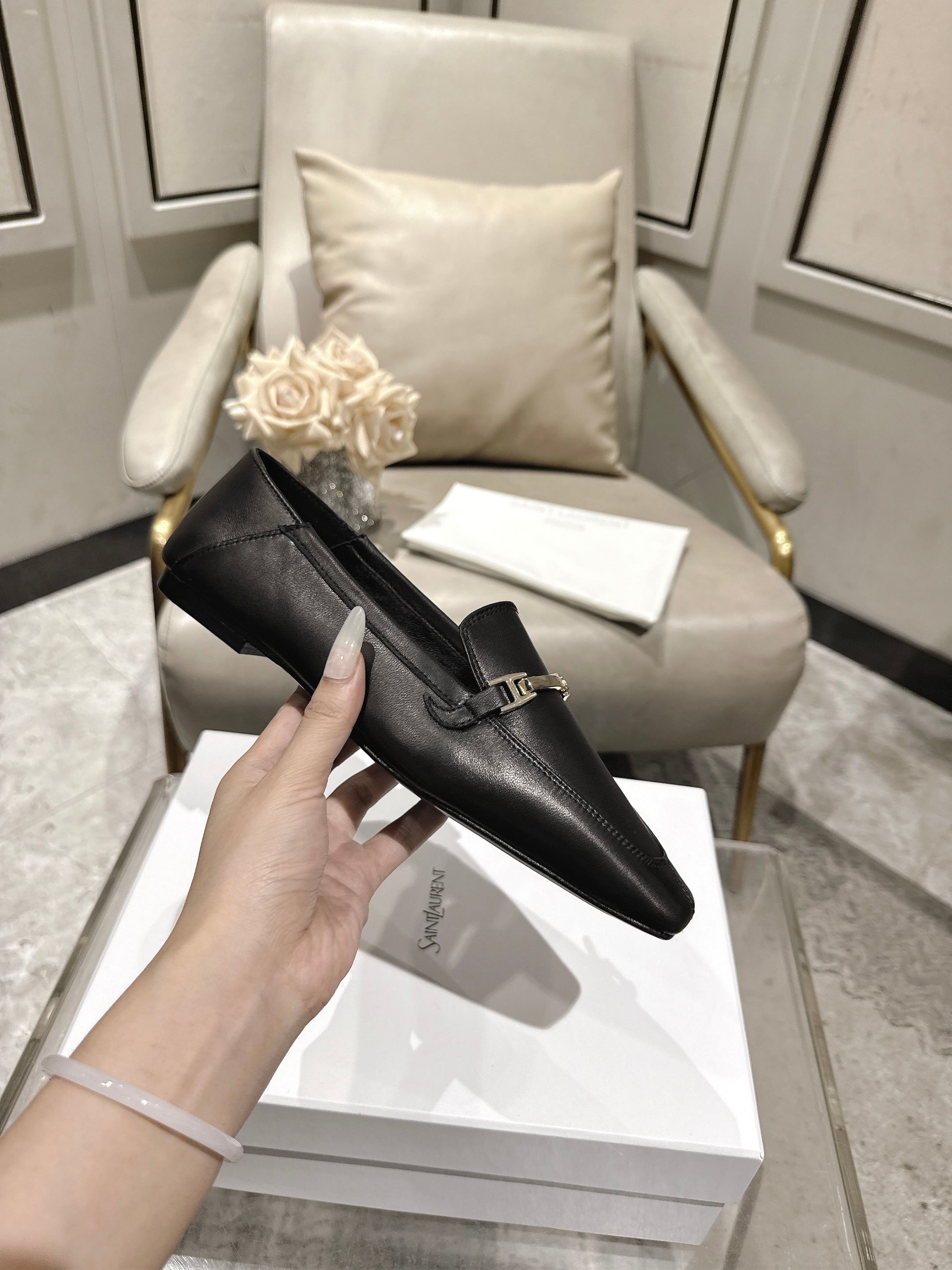 圣罗兰 Saint Laurent 经典高奢皮鞋鞋履高跟鞋 #CA40787A 8