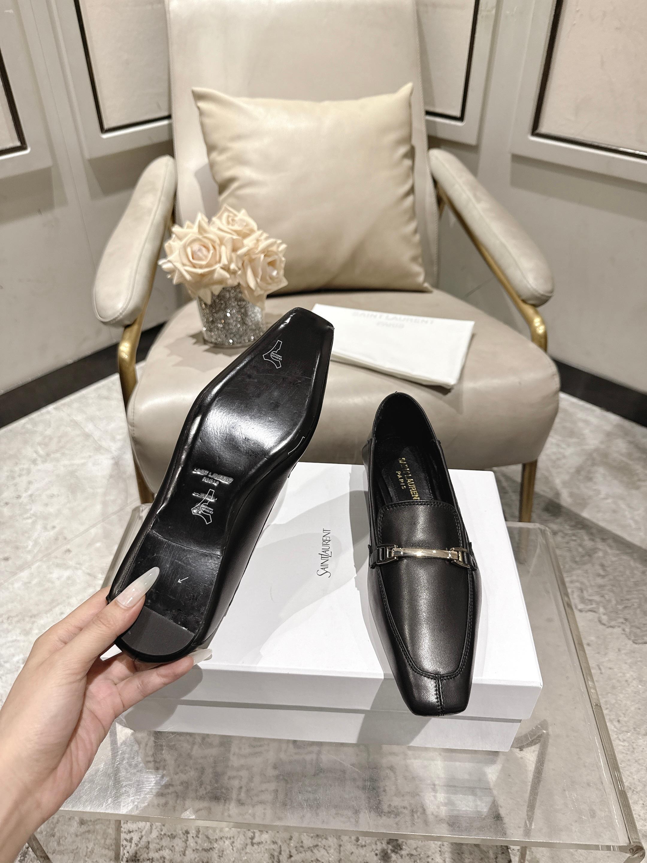 圣罗兰 Saint Laurent 经典高奢皮鞋鞋履高跟鞋 #CA40787A 9