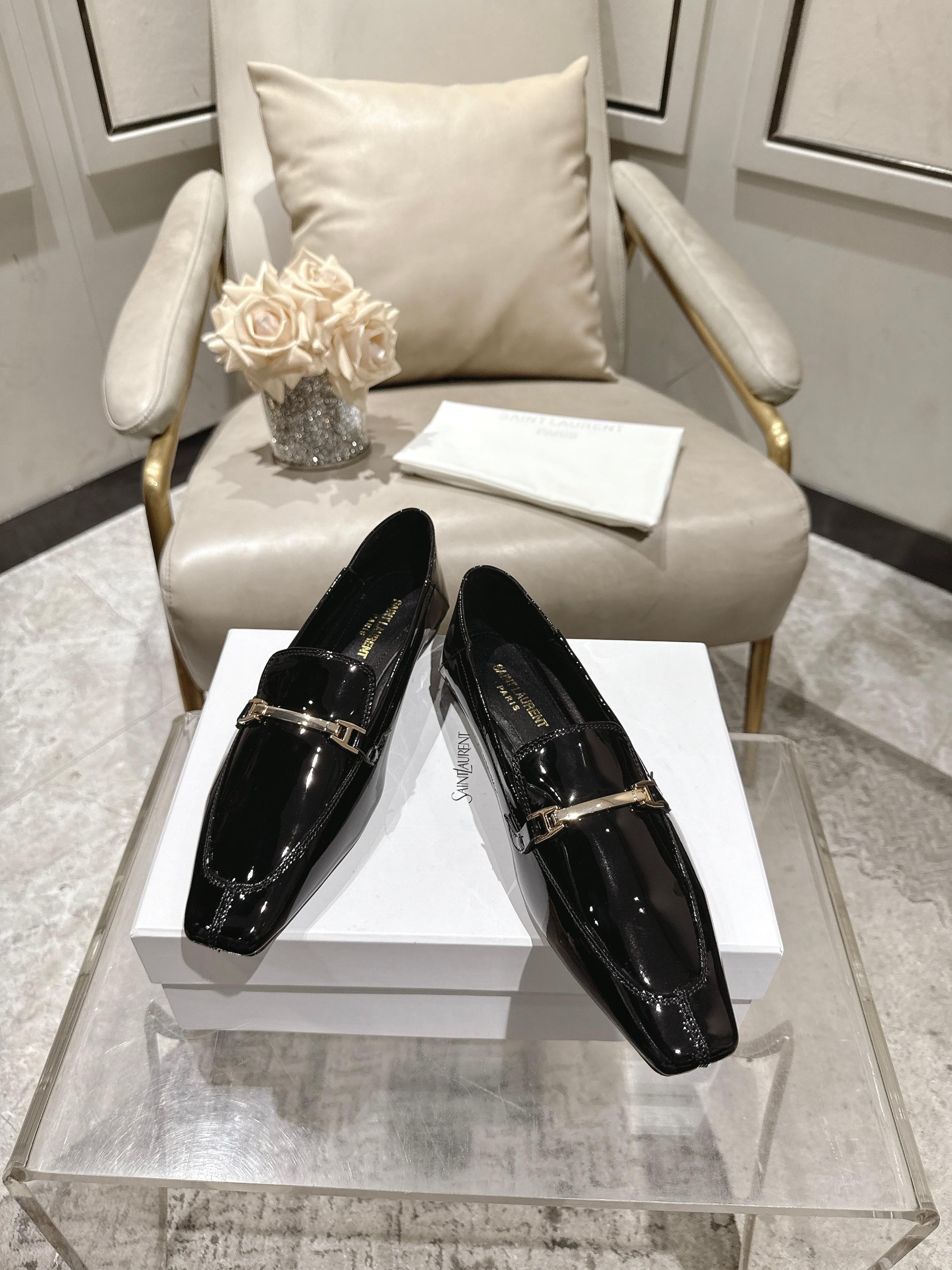 圣罗兰 Saint Laurent 经典高奢皮鞋鞋履高跟鞋 #322C5A20 2
