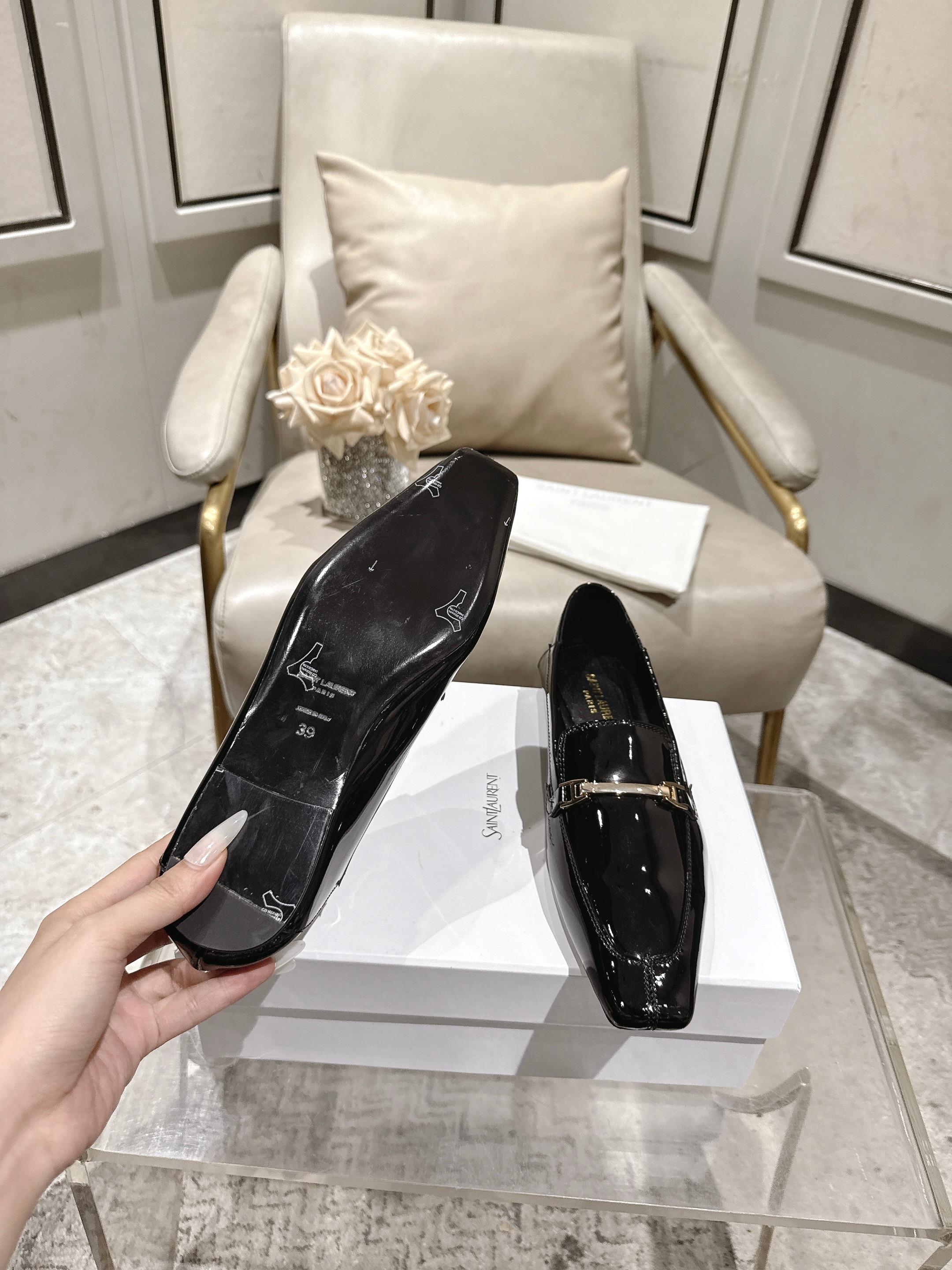 圣罗兰 Saint Laurent 经典高奢皮鞋鞋履高跟鞋 #322C5A20 9