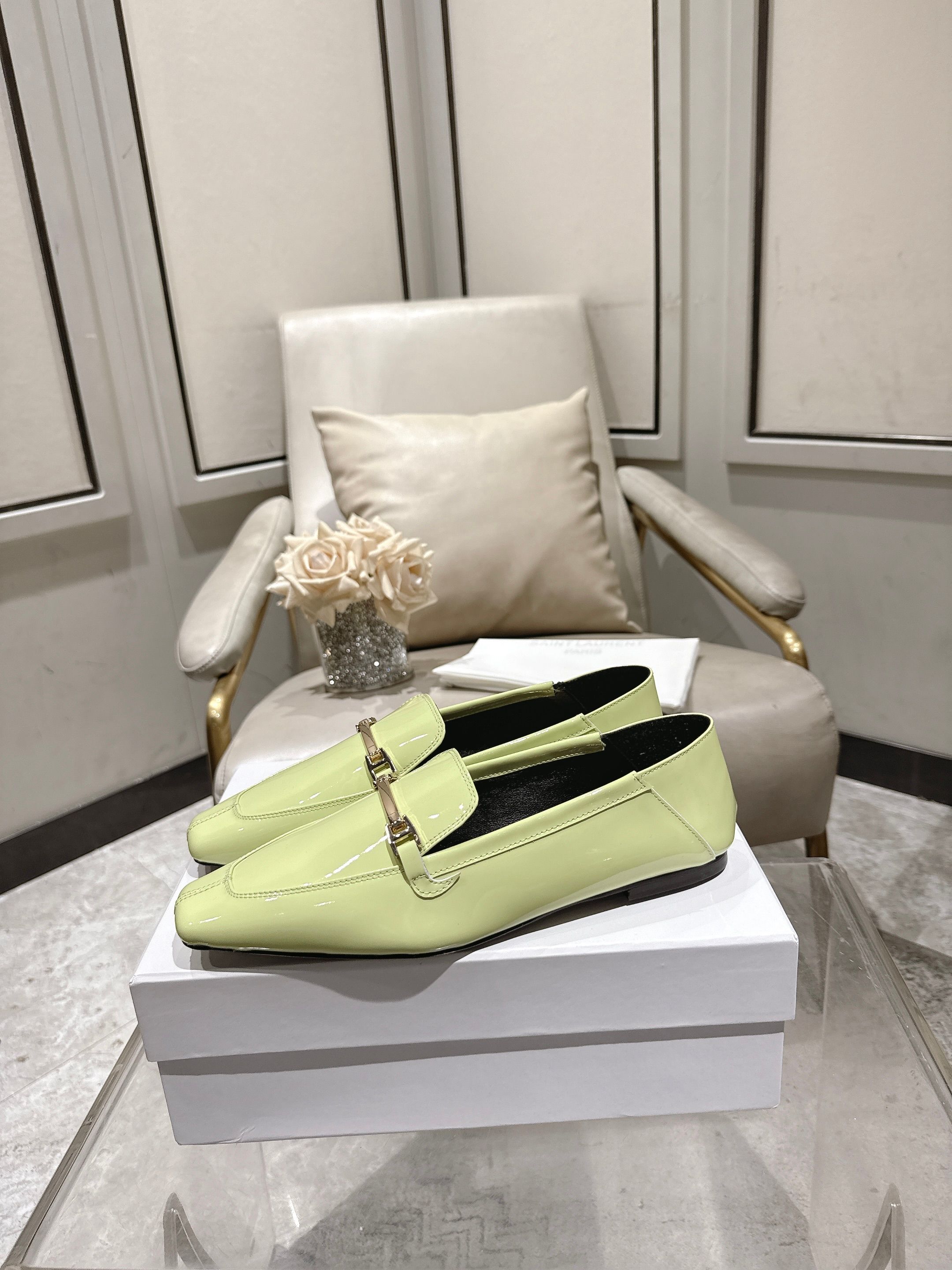 圣罗兰 Saint Laurent 经典高奢皮鞋鞋履高跟鞋 #5D40959A 4
