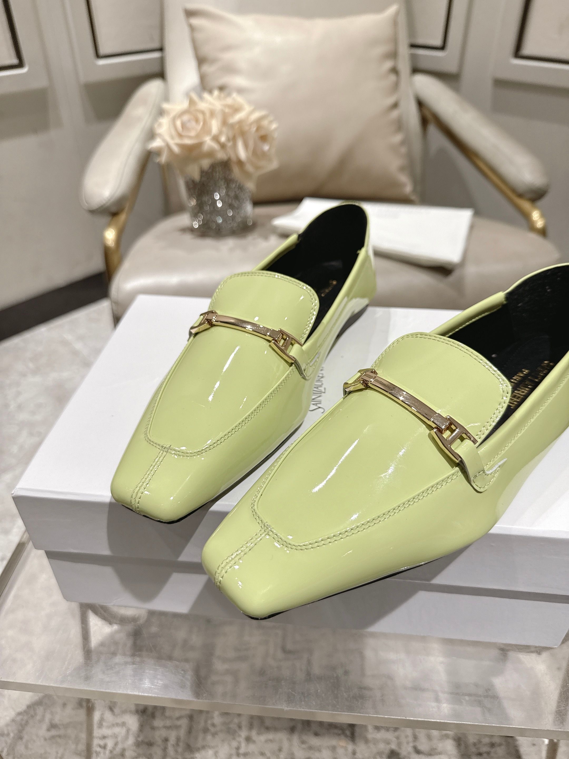 圣罗兰 Saint Laurent 经典高奢皮鞋鞋履高跟鞋 #5D40959A 7