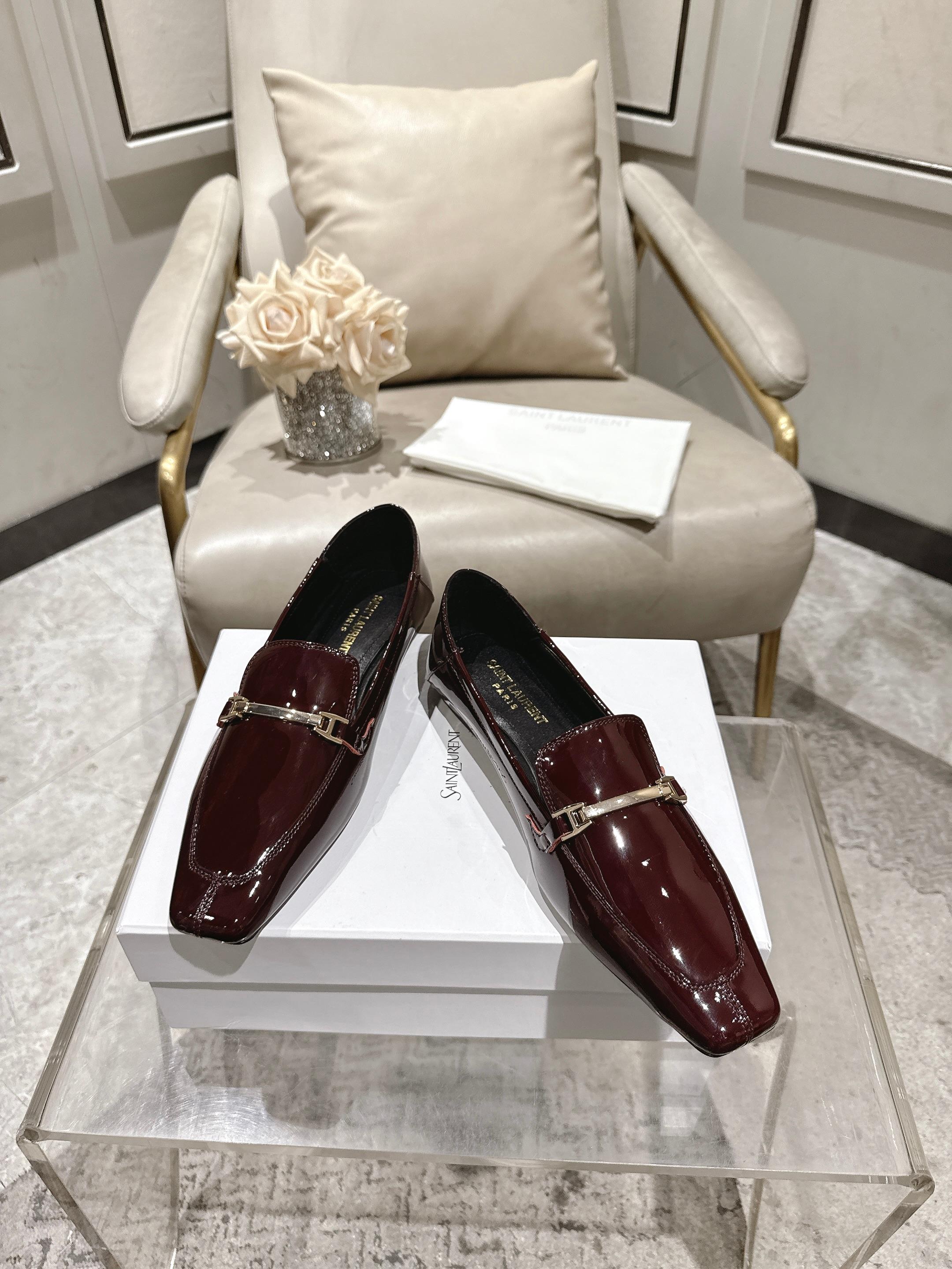 圣罗兰 Saint Laurent 经典高奢皮鞋鞋履高跟鞋 #0C252AD5 2