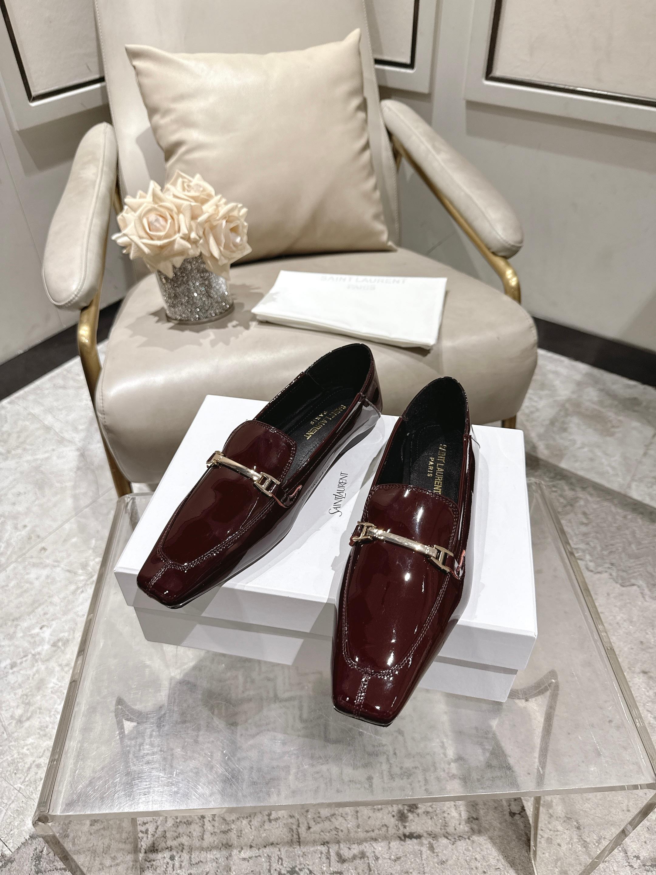 圣罗兰 Saint Laurent 经典高奢皮鞋鞋履高跟鞋 #0C252AD5 5