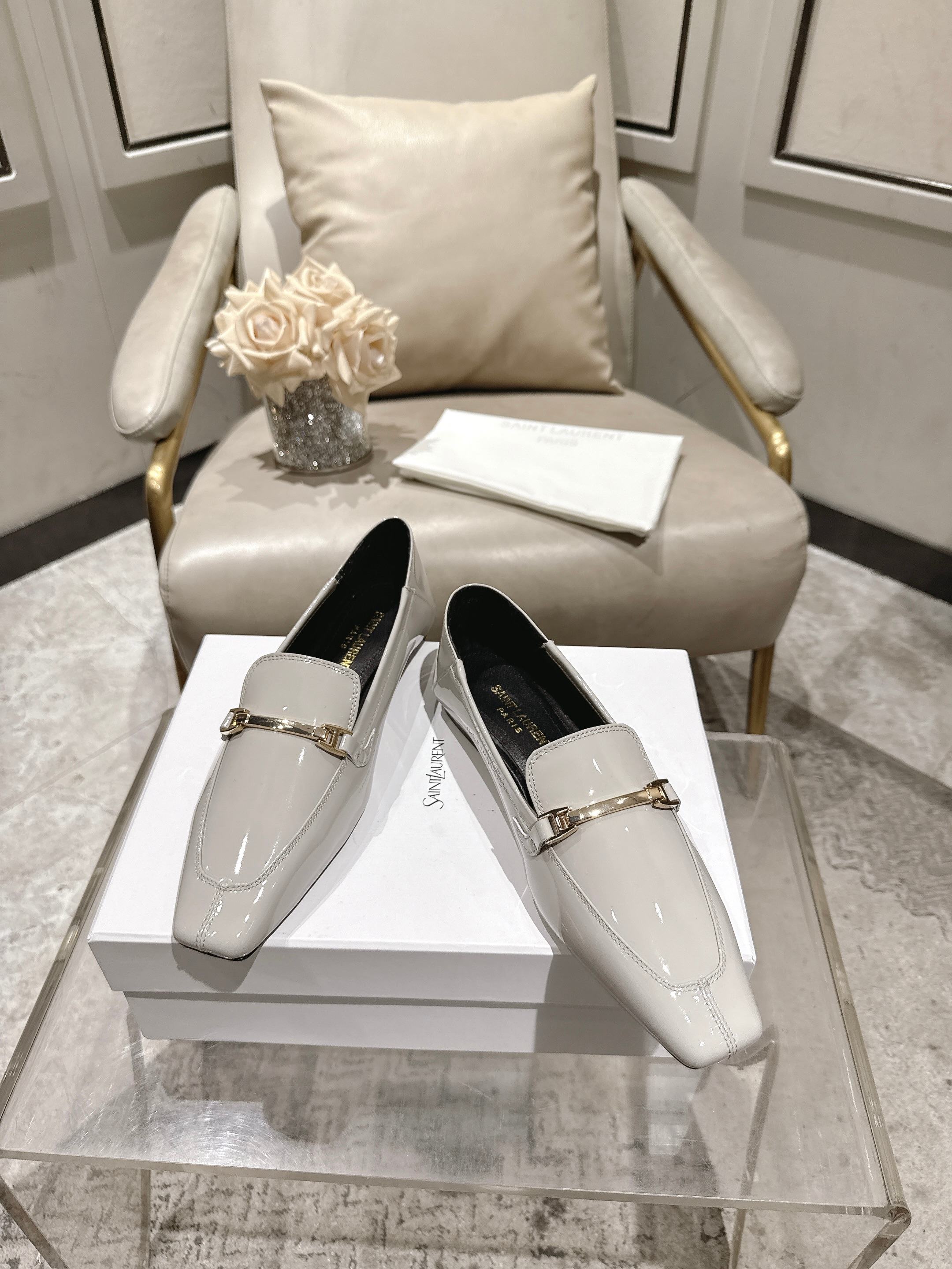 圣罗兰 Saint Laurent 经典高奢皮鞋鞋履高跟鞋 #29A416A4 2