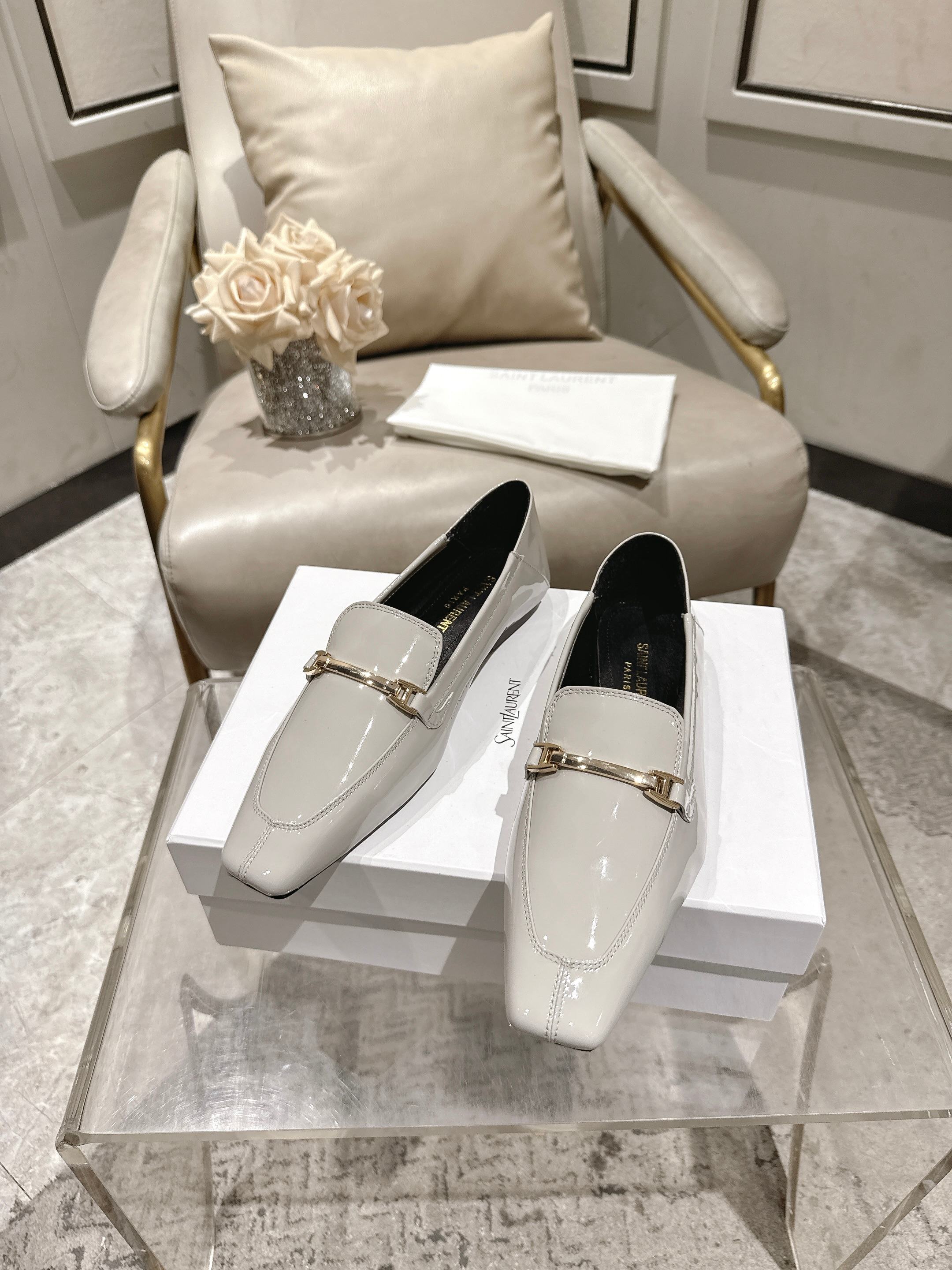 圣罗兰 Saint Laurent 经典高奢皮鞋鞋履高跟鞋 #29A416A4 5