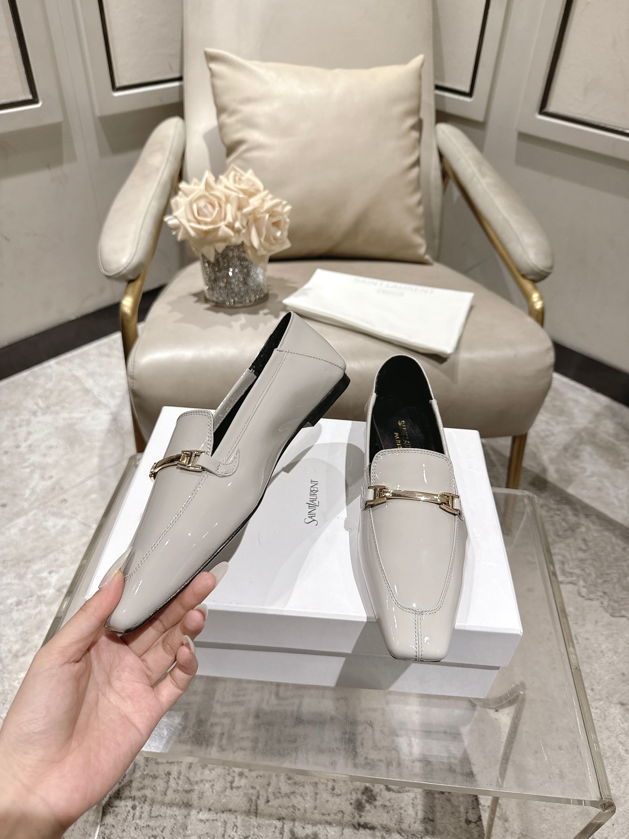 圣罗兰 Saint Laurent 经典高奢皮鞋鞋履高跟鞋 #29A416A4 3