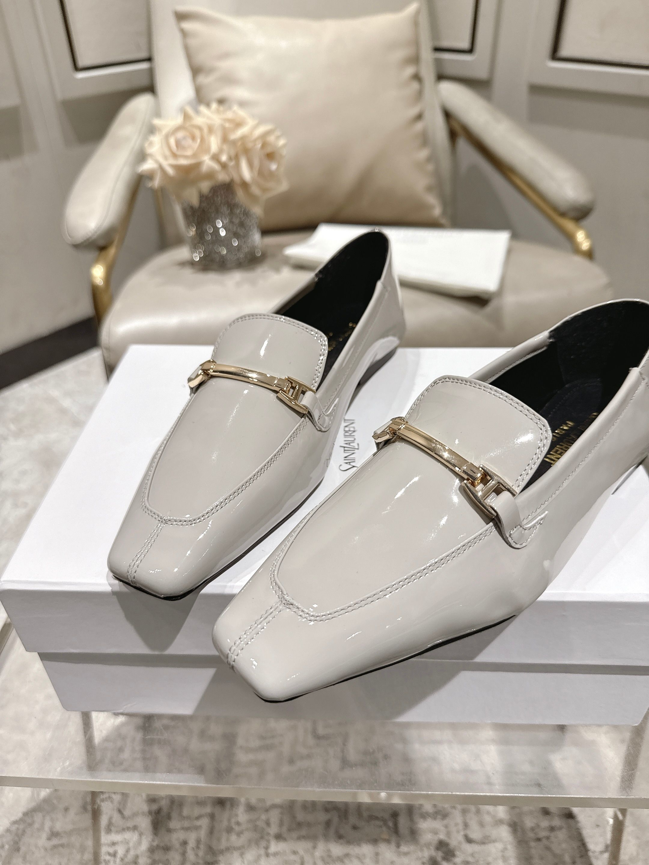 圣罗兰 Saint Laurent 经典高奢皮鞋鞋履高跟鞋 #29A416A4 7