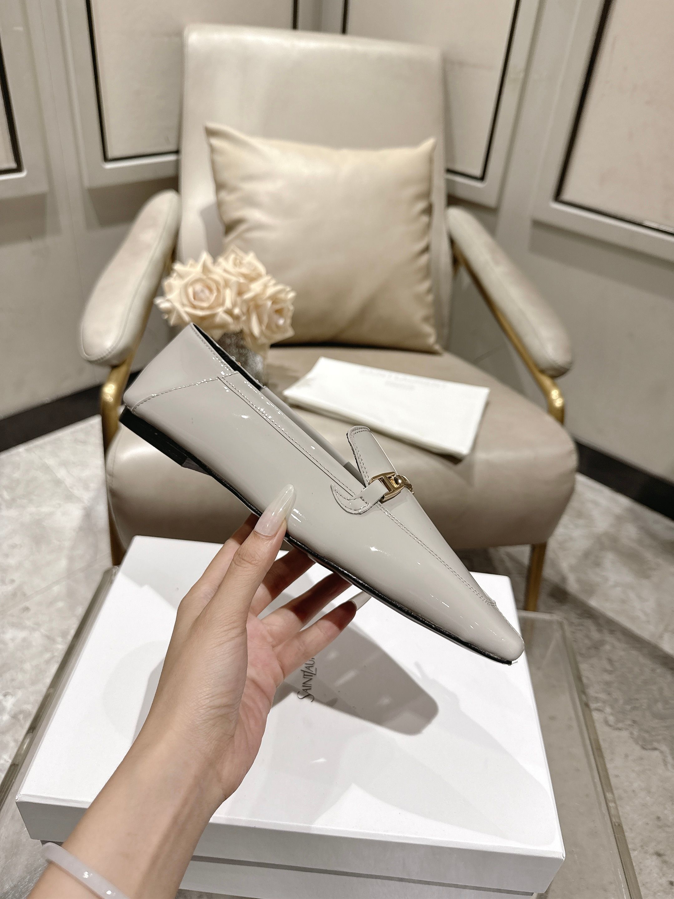 圣罗兰 Saint Laurent 经典高奢皮鞋鞋履高跟鞋 #29A416A4 6