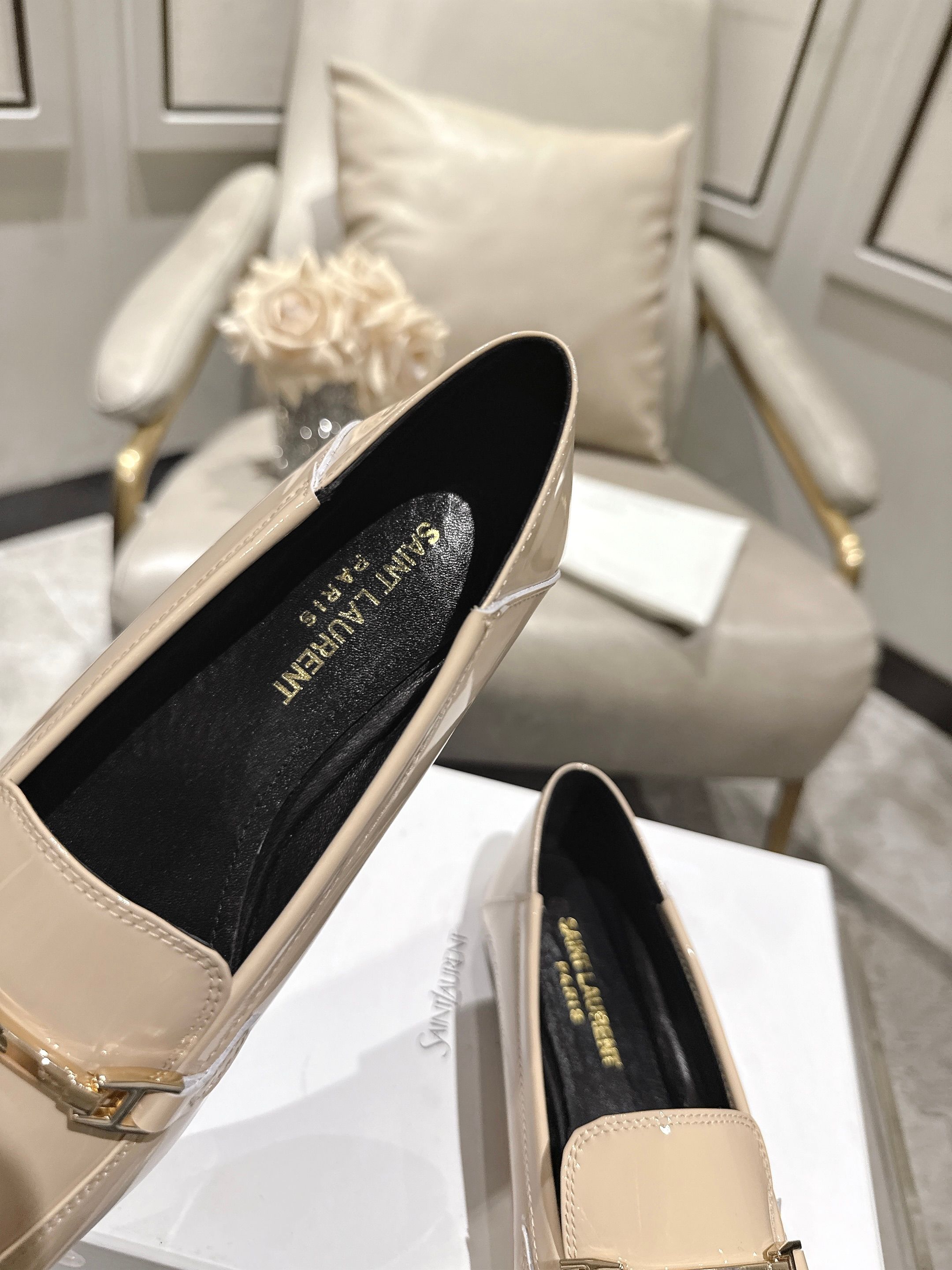 圣罗兰 Saint Laurent 经典高奢皮鞋鞋履高跟鞋 #867F992C 7