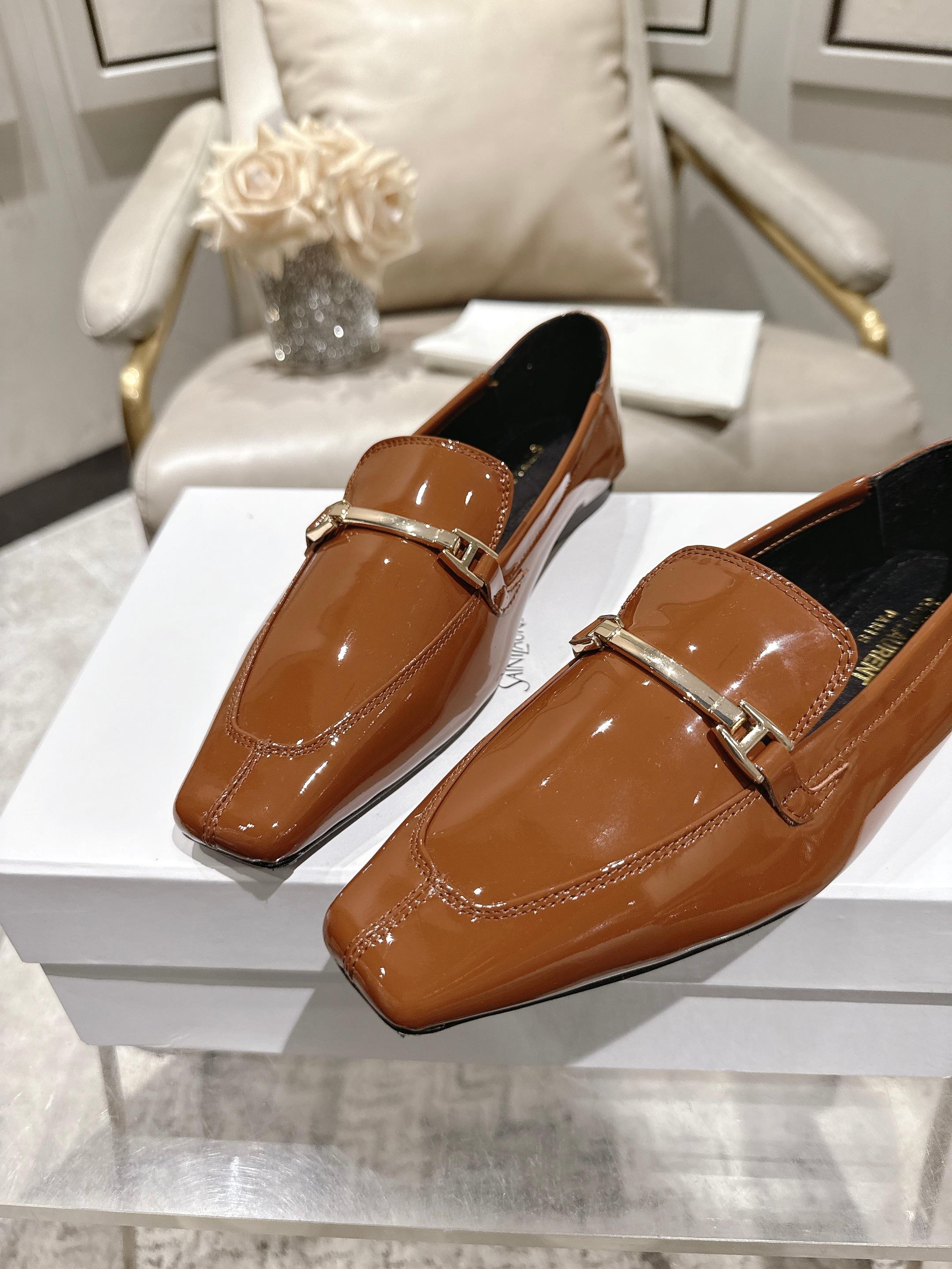 Saint Laurent Classic Luxury Leather Shoe Loafer Ref.4002850A 7