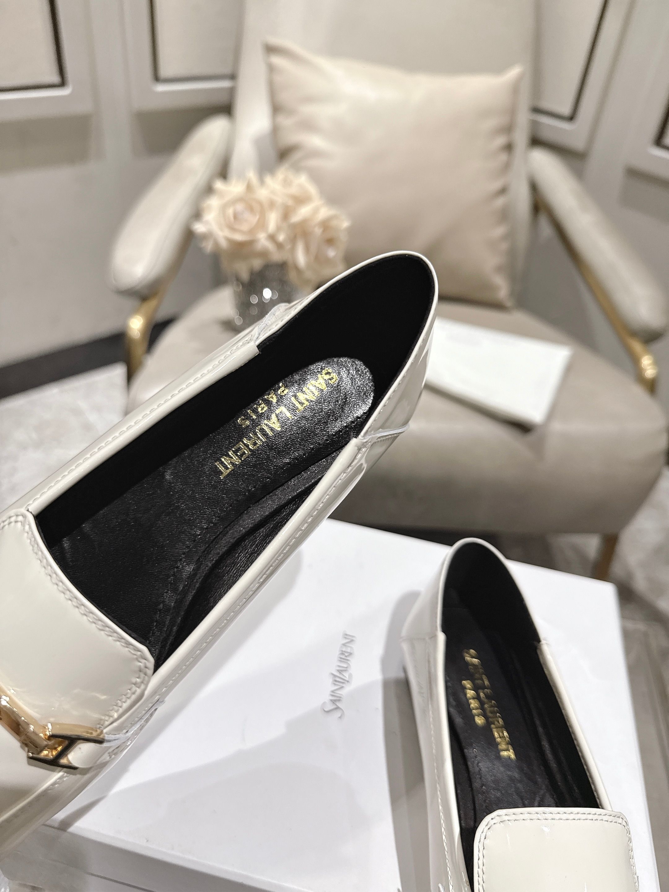 圣罗兰 Saint Laurent 经典高奢皮鞋男鞋女鞋鞋履高跟鞋 #0B61DB89 7