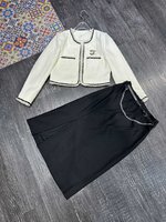 How quality
 Chanel Clothing Coats & Jackets Skirts White Spring/Summer Collection