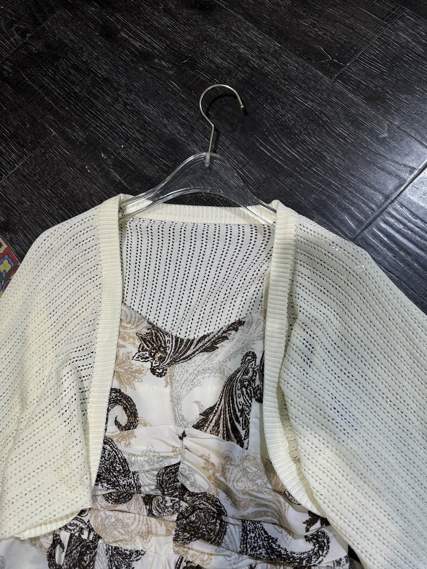 “High-Quality Women’s Clothes: LP58 Early Fall Knitted Jacket with Super-Sweet Cozy Tiara” - 图片 7