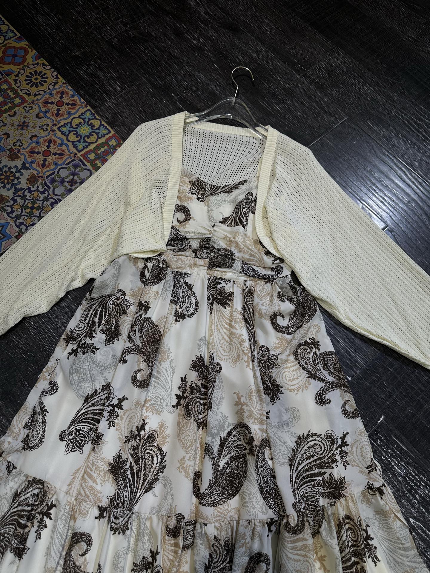 “High-Quality Women’s Clothes: LP58 Early Fall Knitted Jacket with Super-Sweet Cozy Tiara” - 图片 5