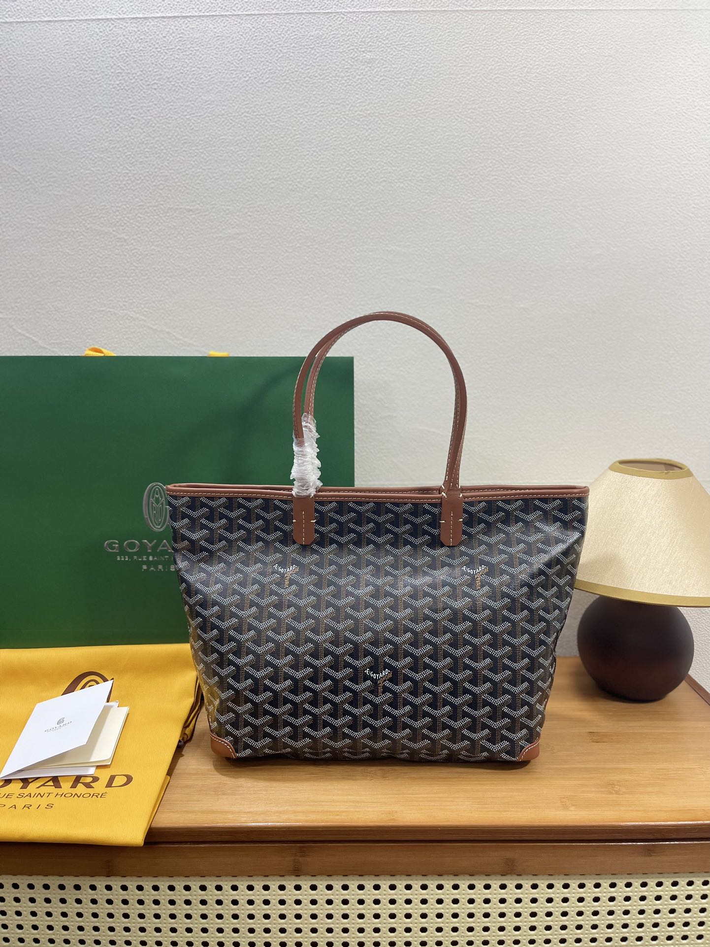 Goyard Tassen handtassen Rood Naaien Canvas