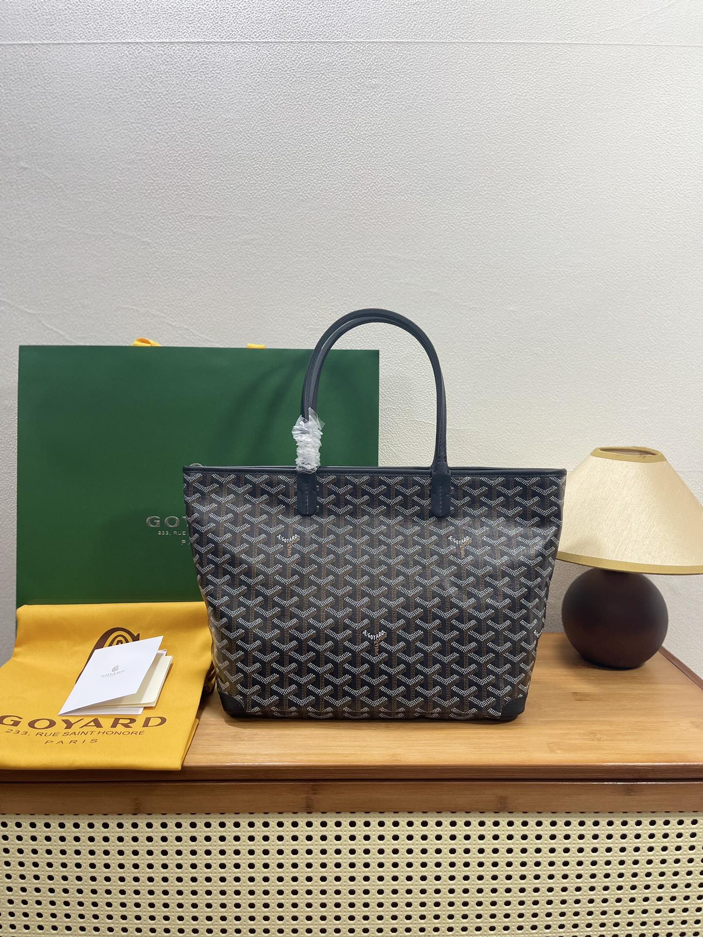 Goyard Tassen handtassen Rood Naaien Canvas