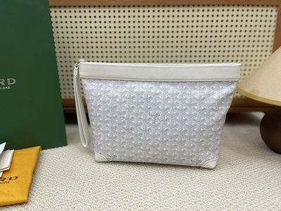 Goyard Clutches & Pouch Bags Counter Quality Calfskin Cowhide