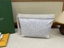 Goyard Clutches & Pouch Bags Counter Quality Calfskin Cowhide