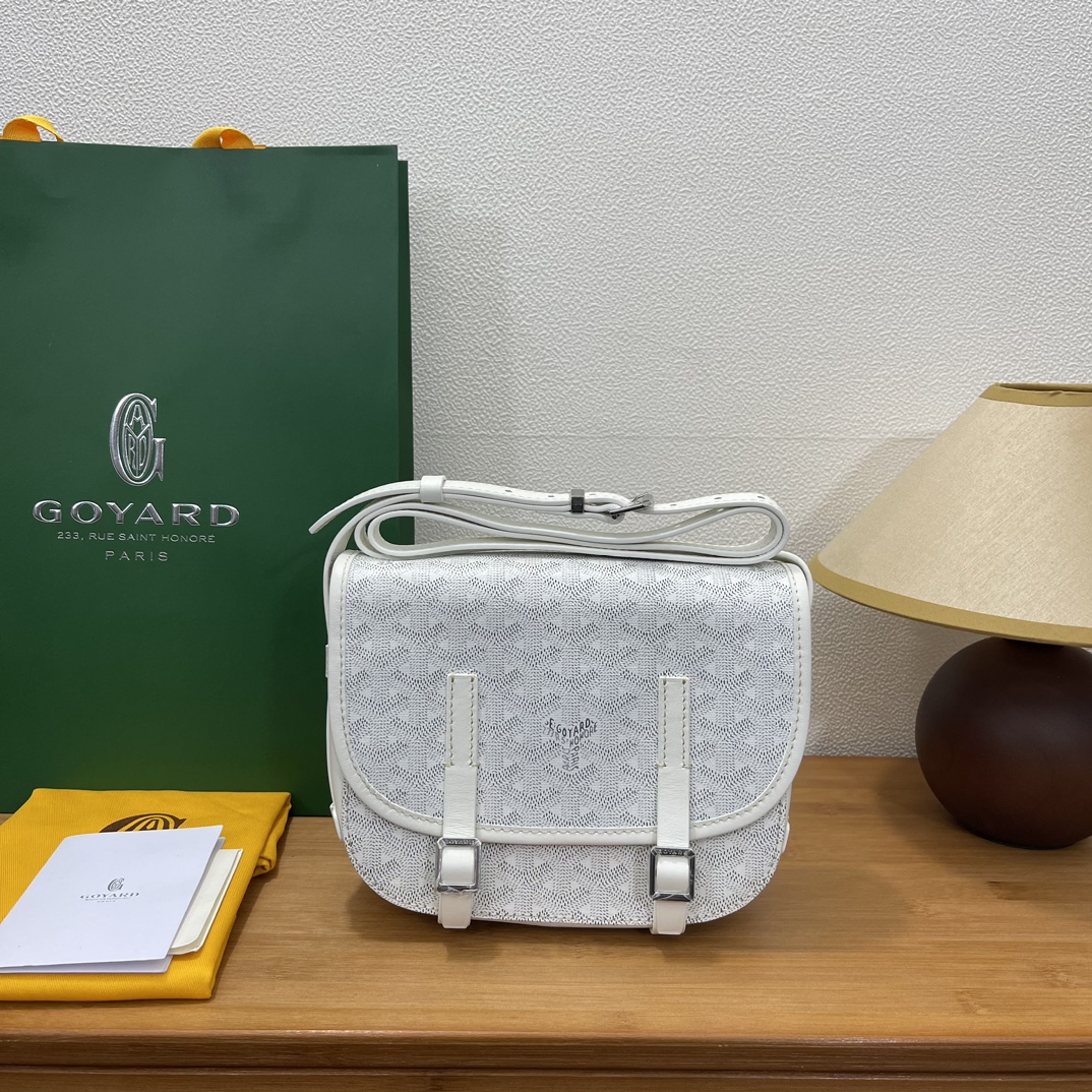 G0YARD Double Buckle Messenger Bag Canvas Small