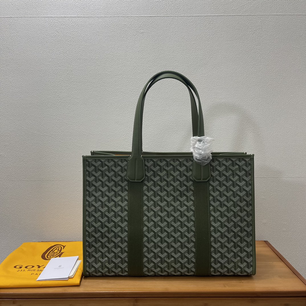 Goyard Tassen Tote Tas Weven Unisex Canvas