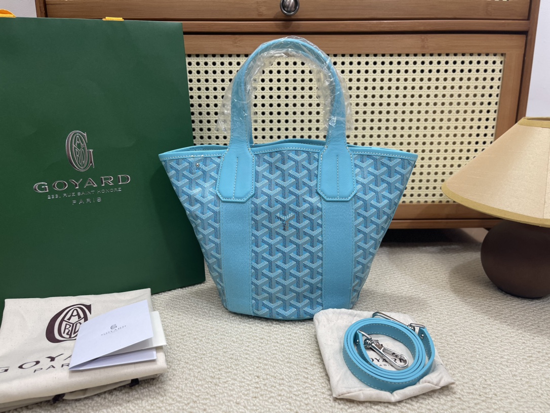 Goyard Tassen handtassen spiegel kopie luxe
 Blauw