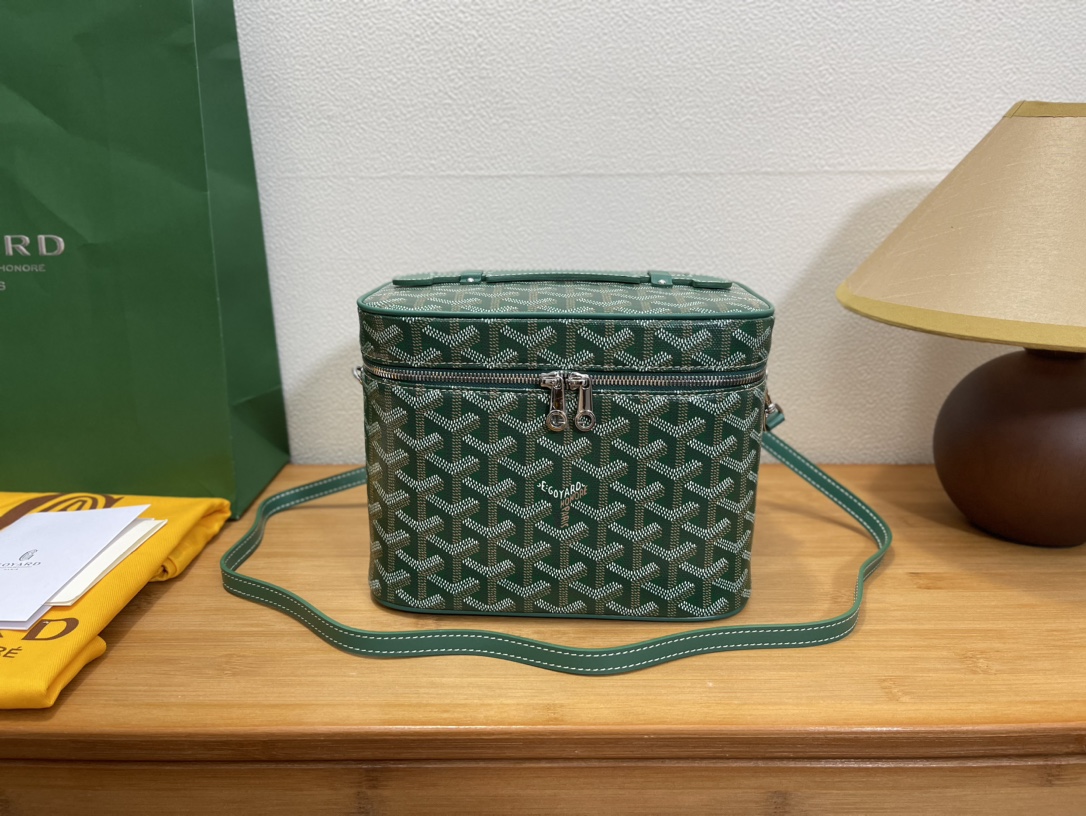 Goyard Tassen Cosmetica Tas Geel Unisex Fashion