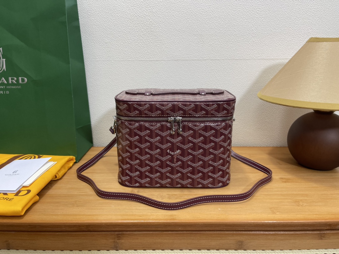 Goyard Tassen Cosmetica Tas Geel Unisex Fashion